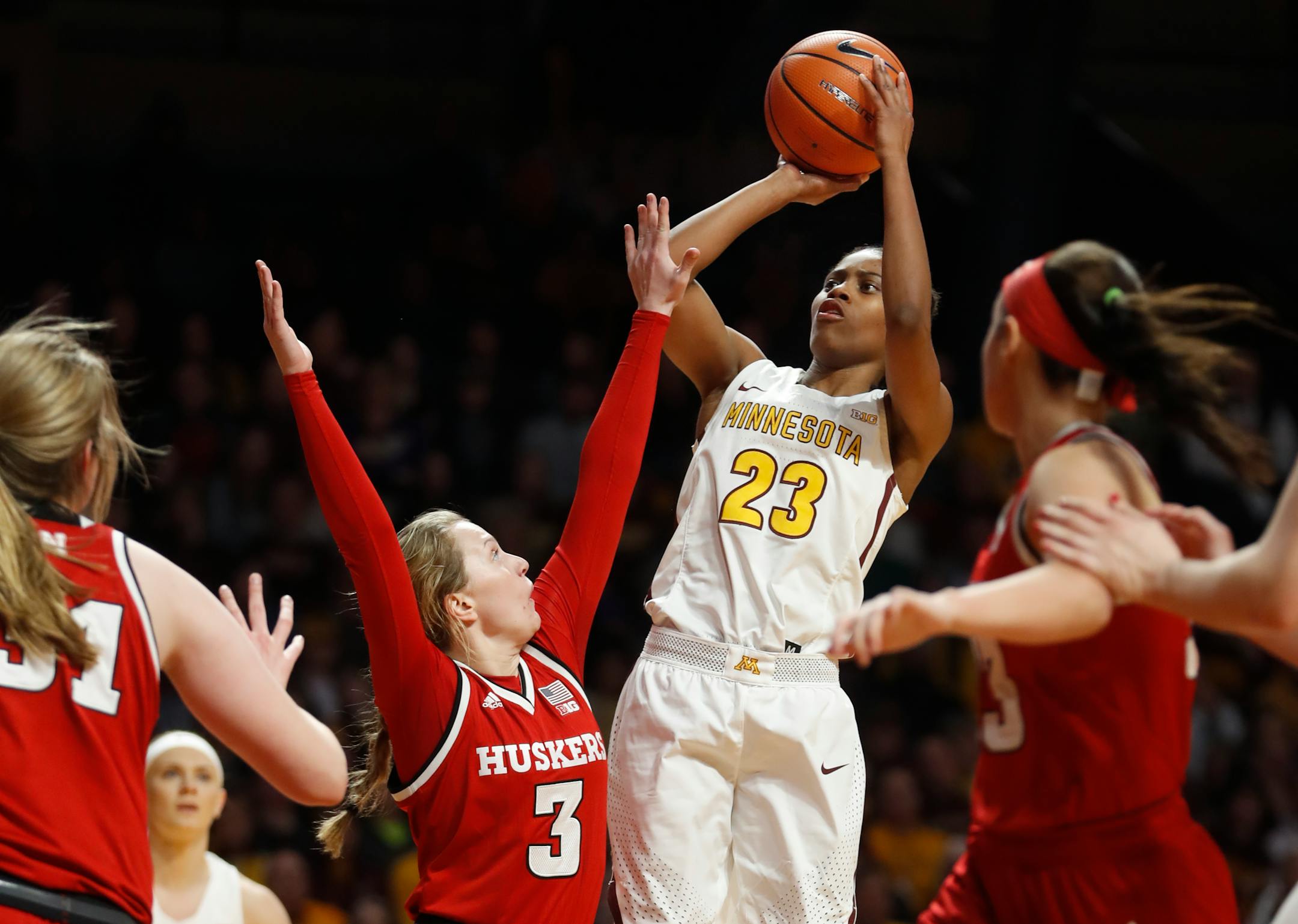 Kenisha Bell is Minnesota's leading scorer.
