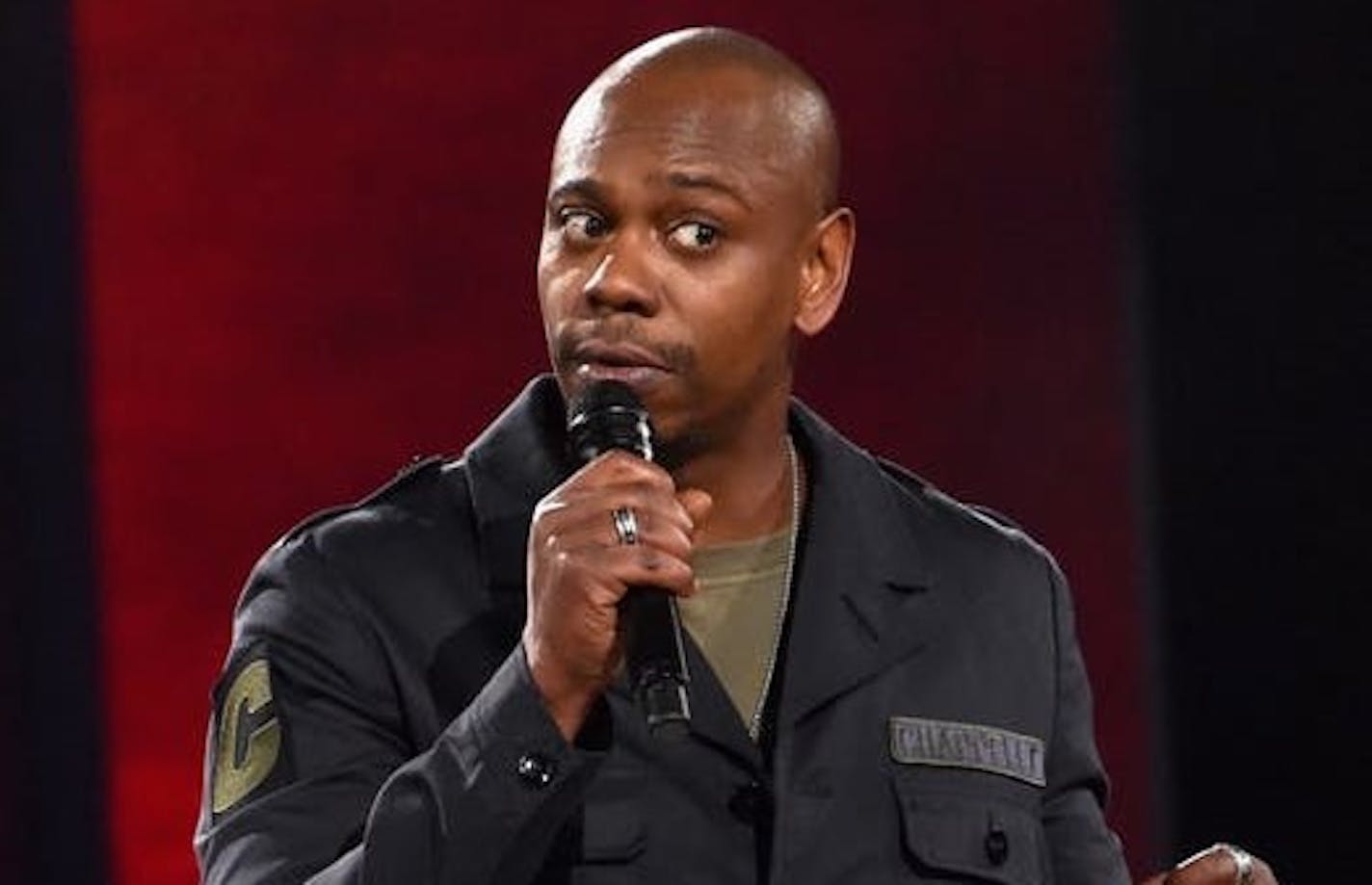 Dave Chappelle performs to a sold out crowd onstage at the Hollywood Palladium on March 25, 2016 in Los Angeles, California.