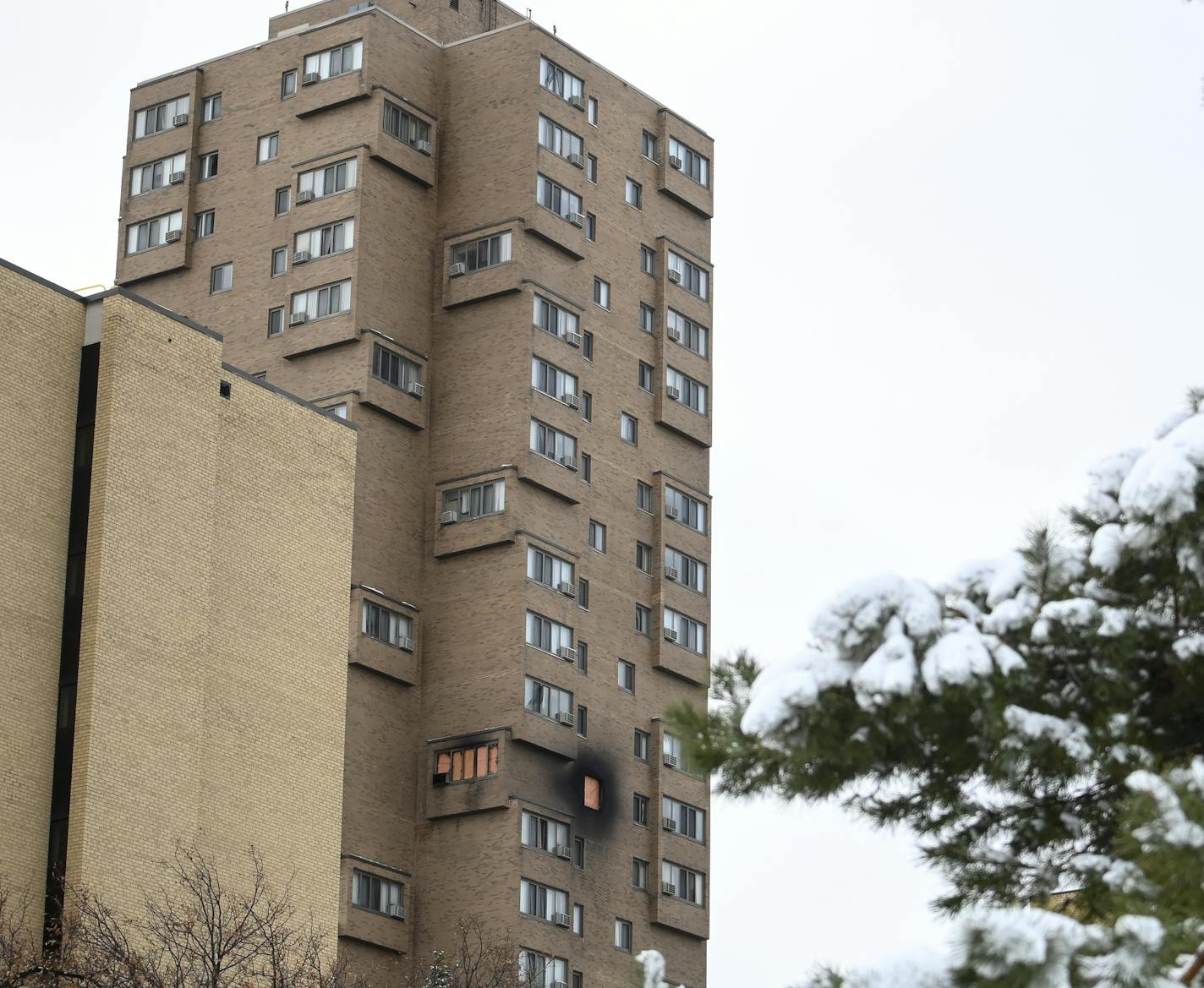 The blaze at Cedar High Apartments was so intense that firefighters likened it to a blast furnace.