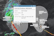 Interactive: Hurricane tracker map