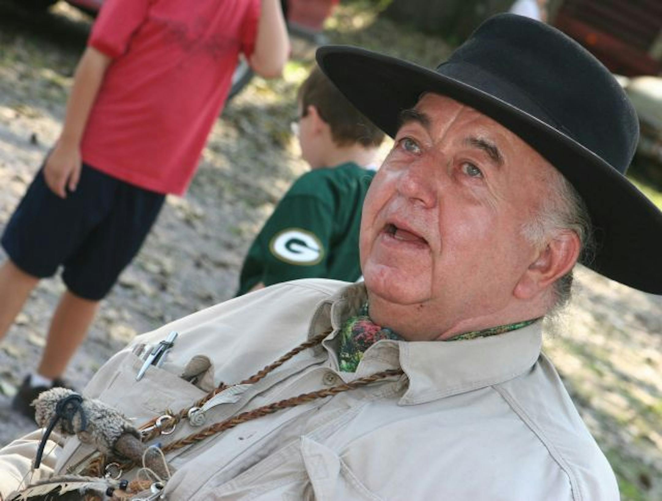 Tom Every, creator of Dr. Evermore's Sculpture Park.