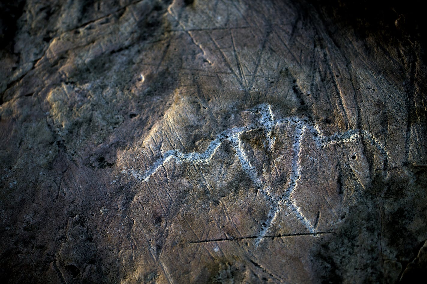 The Jeffers Petroglyphs site is an outcrop in southwestern Minnesota with pre-contact Native American petroglyphs. The earliest petroglyphs are estimated to be from 9,000 to 7,000 years old.