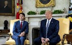 President Donald Trump met with Prime Minister Justin Trudeau of Canada in the Oval Office today.