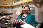 Senate Minority Leader Susan Kent, DFL-Woodbury, in February 2020. Kent is facing concerns that she failed to properly address a sexual harassment com