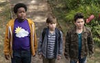 (from left) Lucas (Keith L. Williams), Max (Jacob Tremblay) and Thor (Brady Noon) in "Good Boys," written by Lee Eisenberg and Gene Stupnitsky and dir