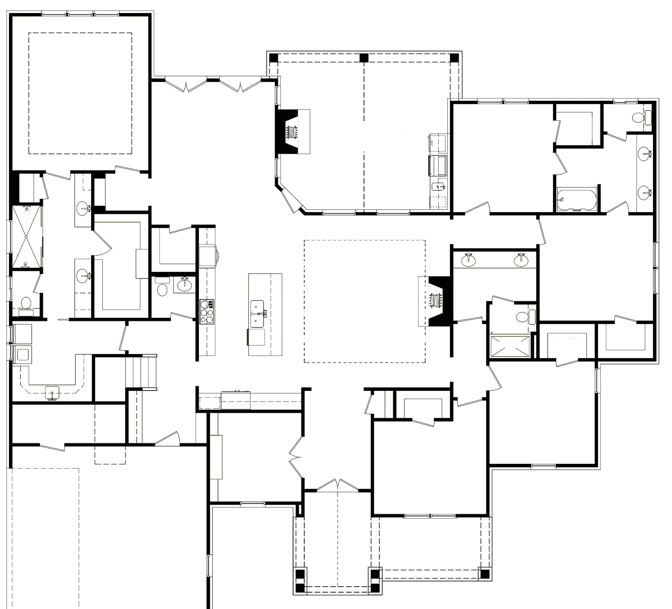 Home plan: Flexible farmhouse is full of amenities