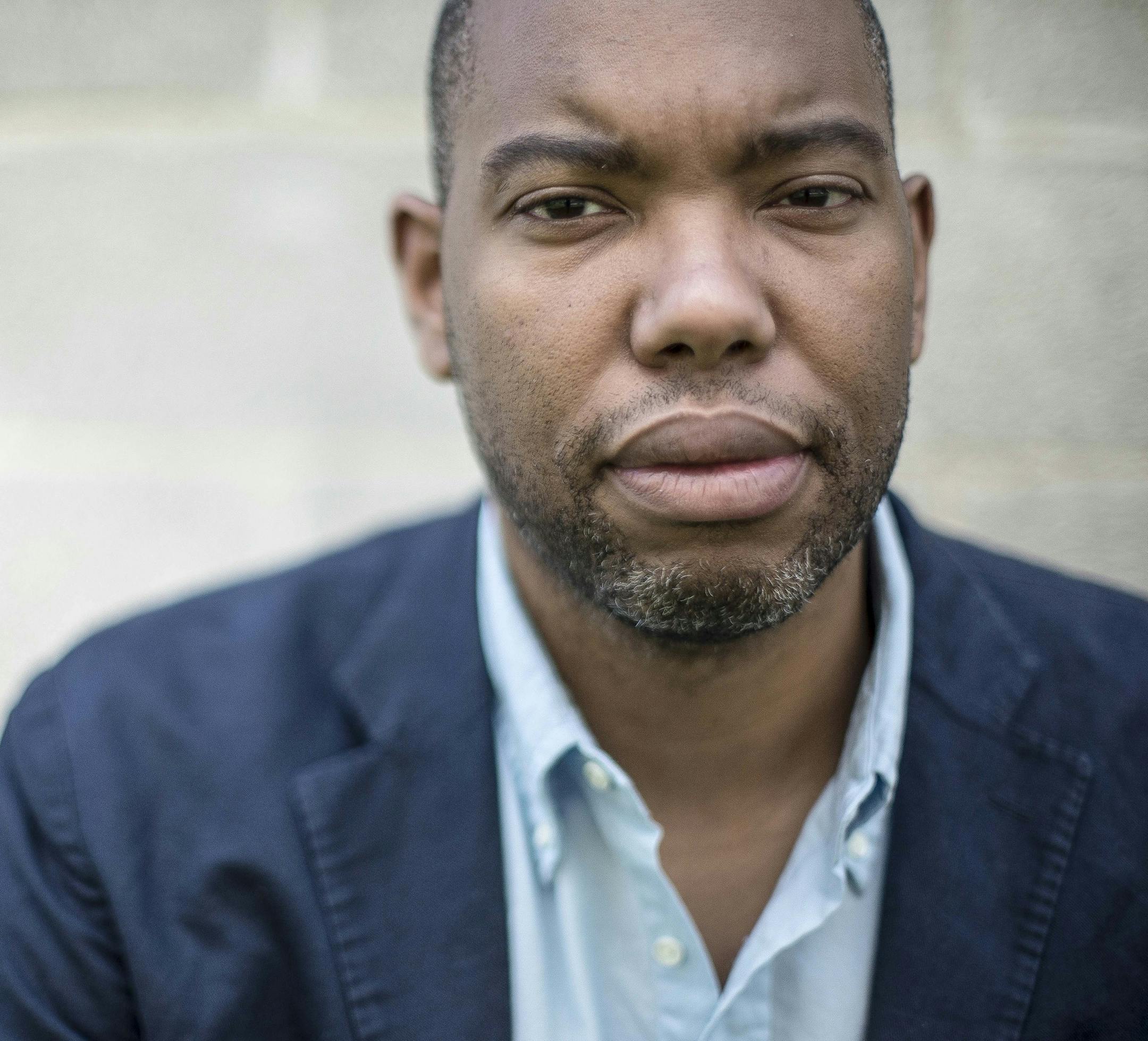 FILE — Ta-Nehisi Coates, the national correspondent for The Atlantic, in Baltimore, July 16, 2015. While Coates’ works on being black in America have won great acclaim, he also has a not-so-secret identity as a Marvel Comics superfan, and has aged to helm a new series about Black Panther, the first black superhero, for the comics publisher. (Gabriella Demczuk/The New York Times)