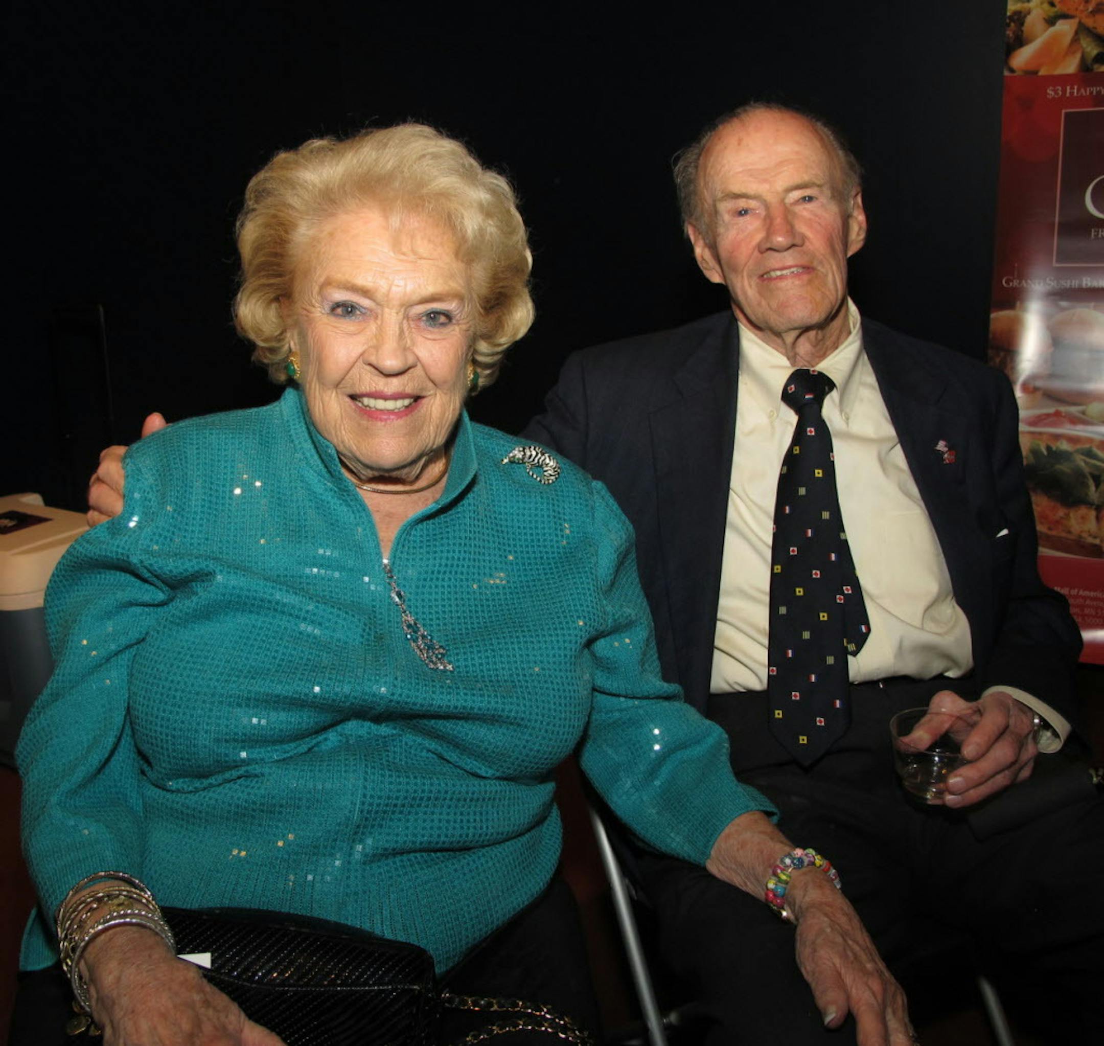 Sally and George Pillsbury.