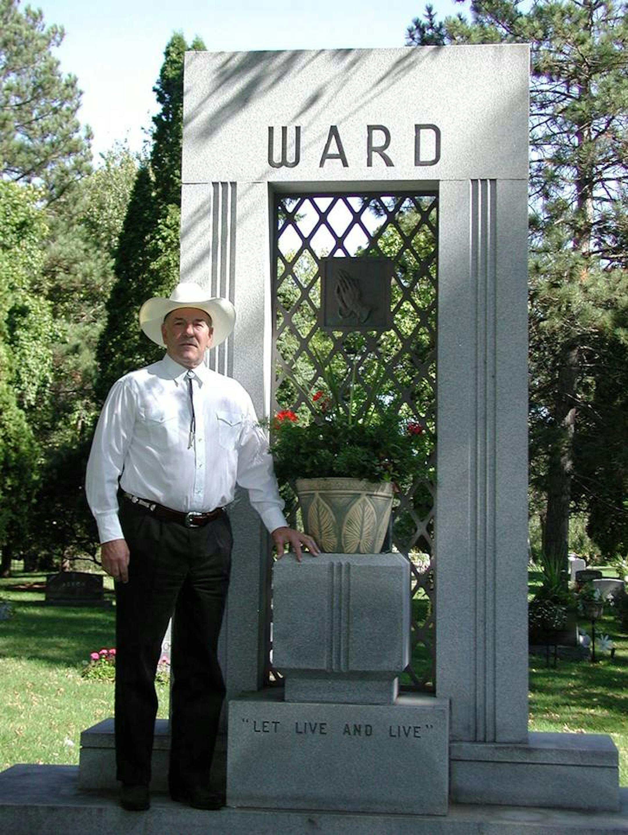 Daryl Standafer will be back for a return performance as Hudson's prominent citizen Charlie Ward at the May 12th Cemetery Walk.