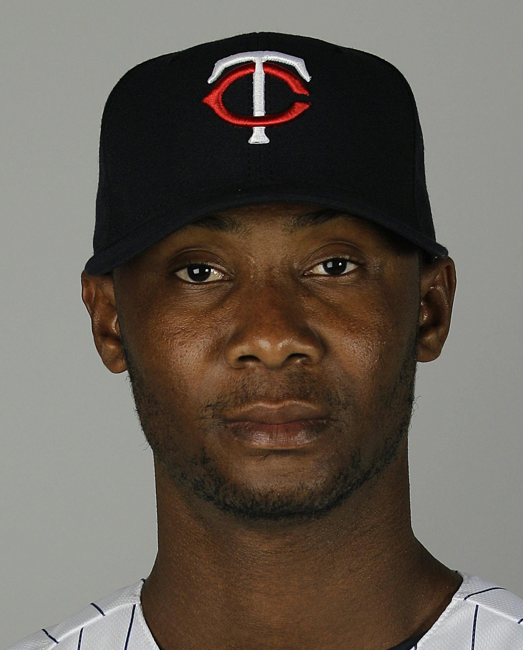 This is a 2012 photo of Sam Deduno of the Minnesota Twins baseball team. This image reflects the Twins active roster as of Monday, Feb. 27, 2012, when this image was taken. (AP Photo/David Goldman) ORG XMIT: FLDG101
