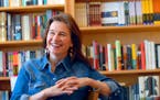 FILE - Author Louise Erdrich reflects on growing up in North Dakota and her new book "The Plague of Doves" at her store BirchBark Books in Minneapolis