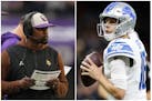 Vikings defensive coordinator Brian Flores has befuddled Lions quarterback Jared Goff at previous stops in their careers.