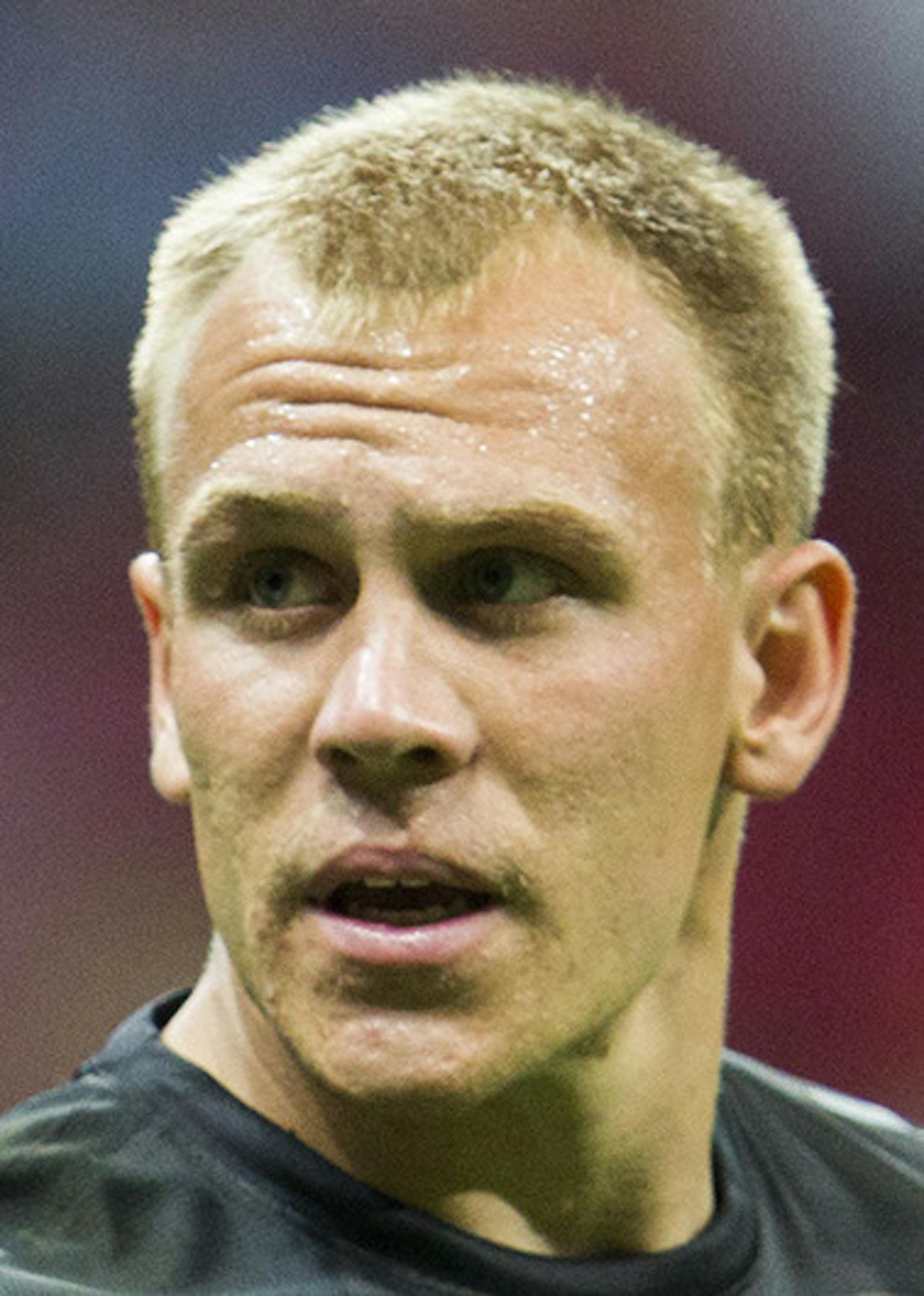 United States' goalkeeper Cody Cropper gestures during the Under-20 World Cup Group A soccer match between the U.S. and Spain, in Istanbul, Turkey, Friday, June 21, 2013. (AP Photo/Gero Breloer) ORG XMIT: BRO365