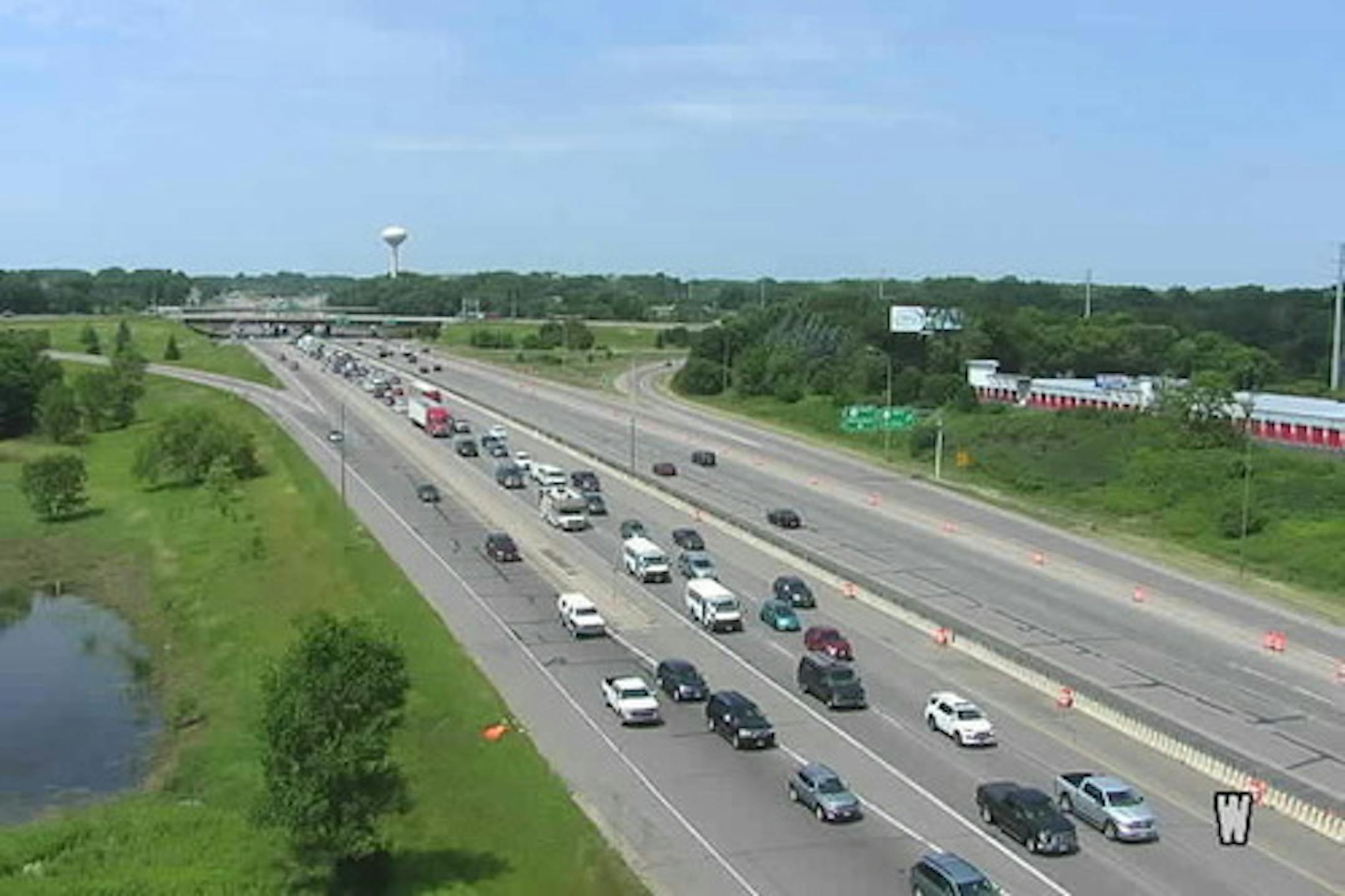 Drivers will find lane restrictions on I-494 through Eagan and Mendota Heights.