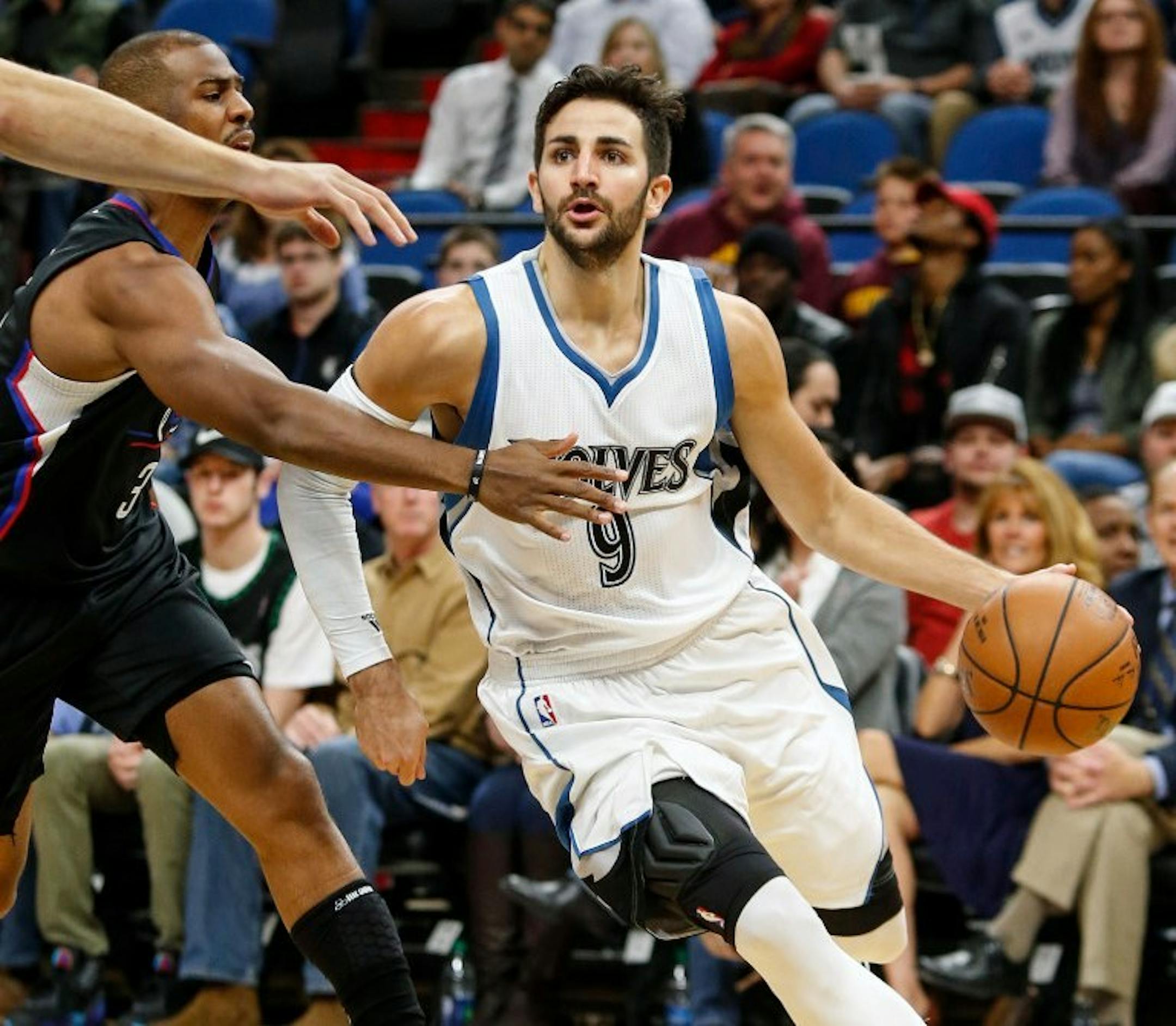 Ricky Rubio returned to action Saturday night.