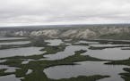 The Mackenzie River delta in Canada's Northwest Territories. Associated Press