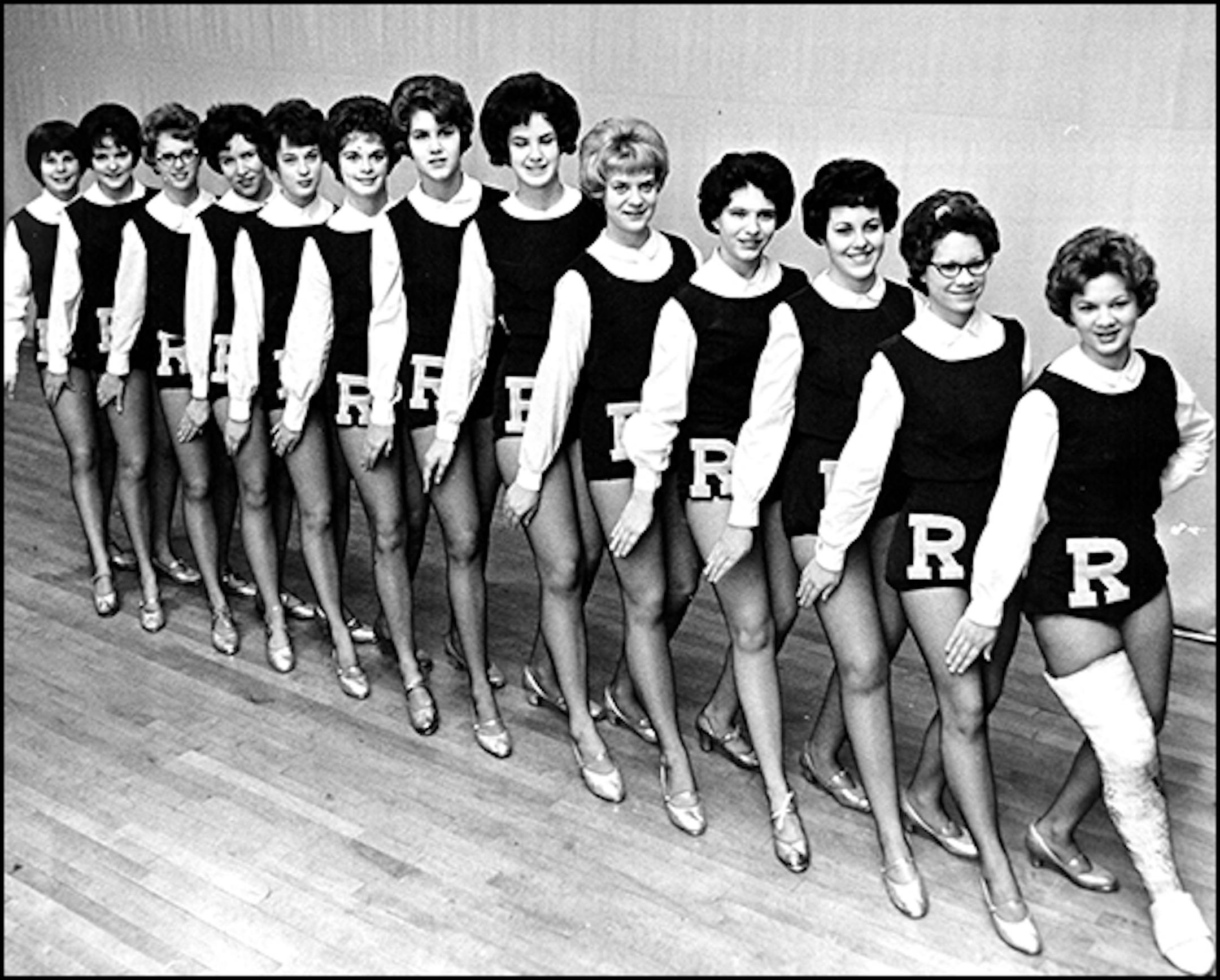Roosevelt High School Rockettes, March 1962