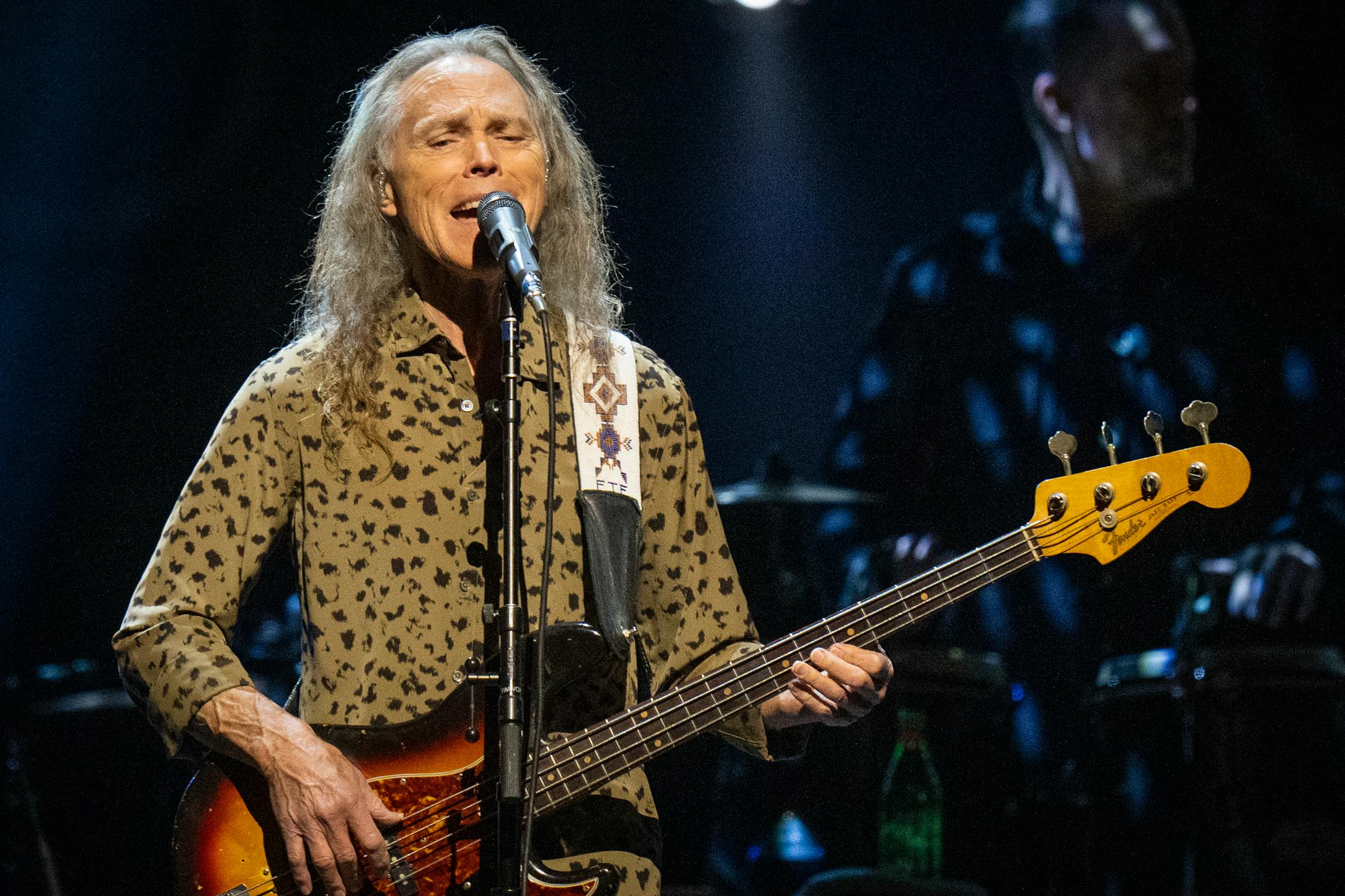 Timothy B. Schmit performs with the Eagles at Xcel Energy Center in St. Paul, Minn. on Friday, Nov. 17, 2023. ] LEILA NAVIDI • leila.navidi@startribune.com
