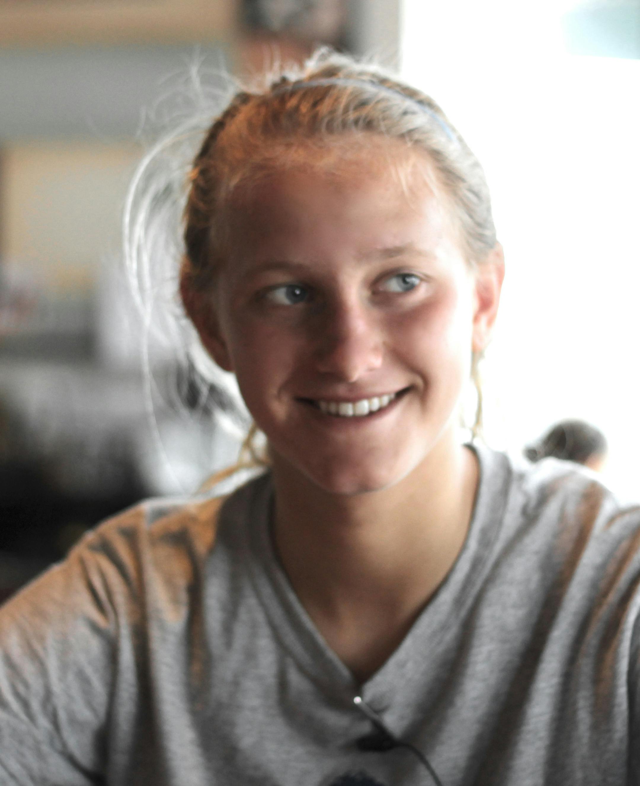 Emma Stotts, 16, also at Washburn, believes technology is good in moderation.