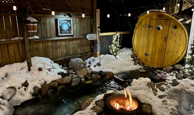 A Golden Valley family opened up their backyard barrel sauna and cold plunge pool to visitors to reserve in 2021. Since then, the Nordic Nook has draw