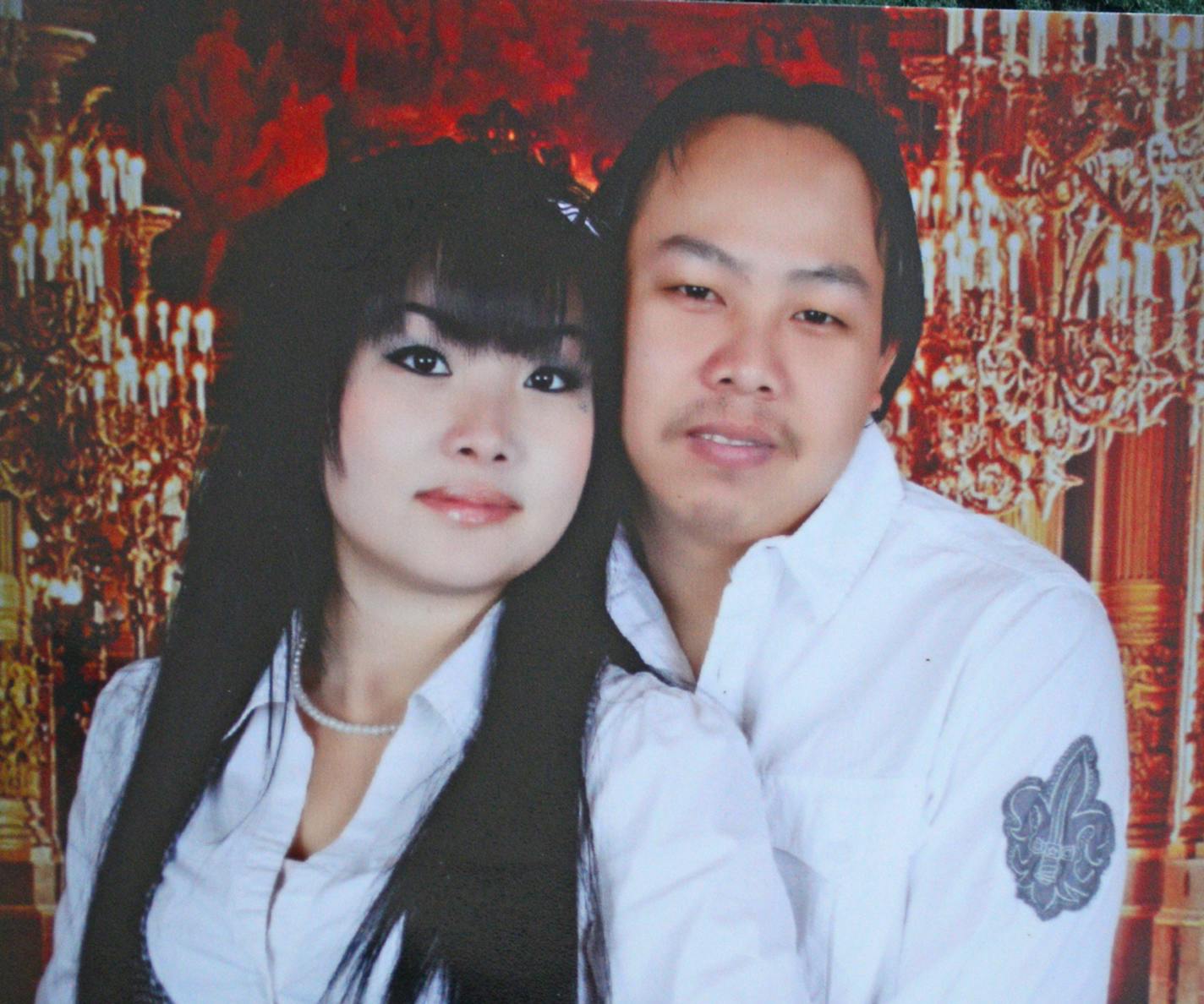 A domestic dispute Sunday afternoon left three people dead in a St. Paul apartment that also housed as many as four children under the age of 10, St. Paul police reported. From left to right -Panhia Yang and Chue Lor, wife/husband both died Sunday] Richard.Sennott@startribune.com Richard Sennott/Star Tribune. , St Paul Minn. Monday 3/25/13) ** this photo was provided by the family (cq)