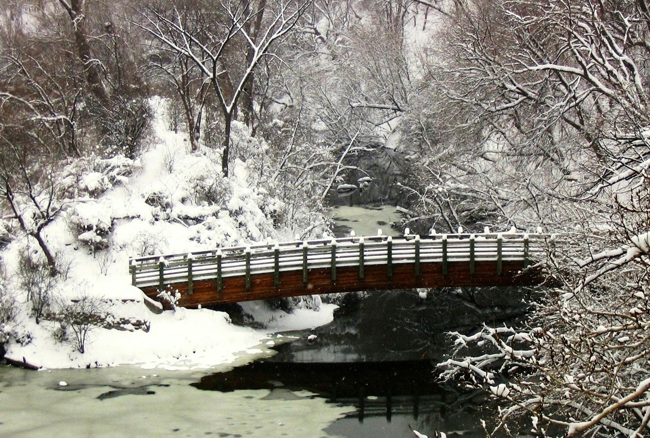 Most Minnesotans are familiar with the Stone Arch Bridge but not many know about the little bridge you can see looking down from the Stone Arch Bridge. Curt Kittelson
Minneapolis, MN 55404