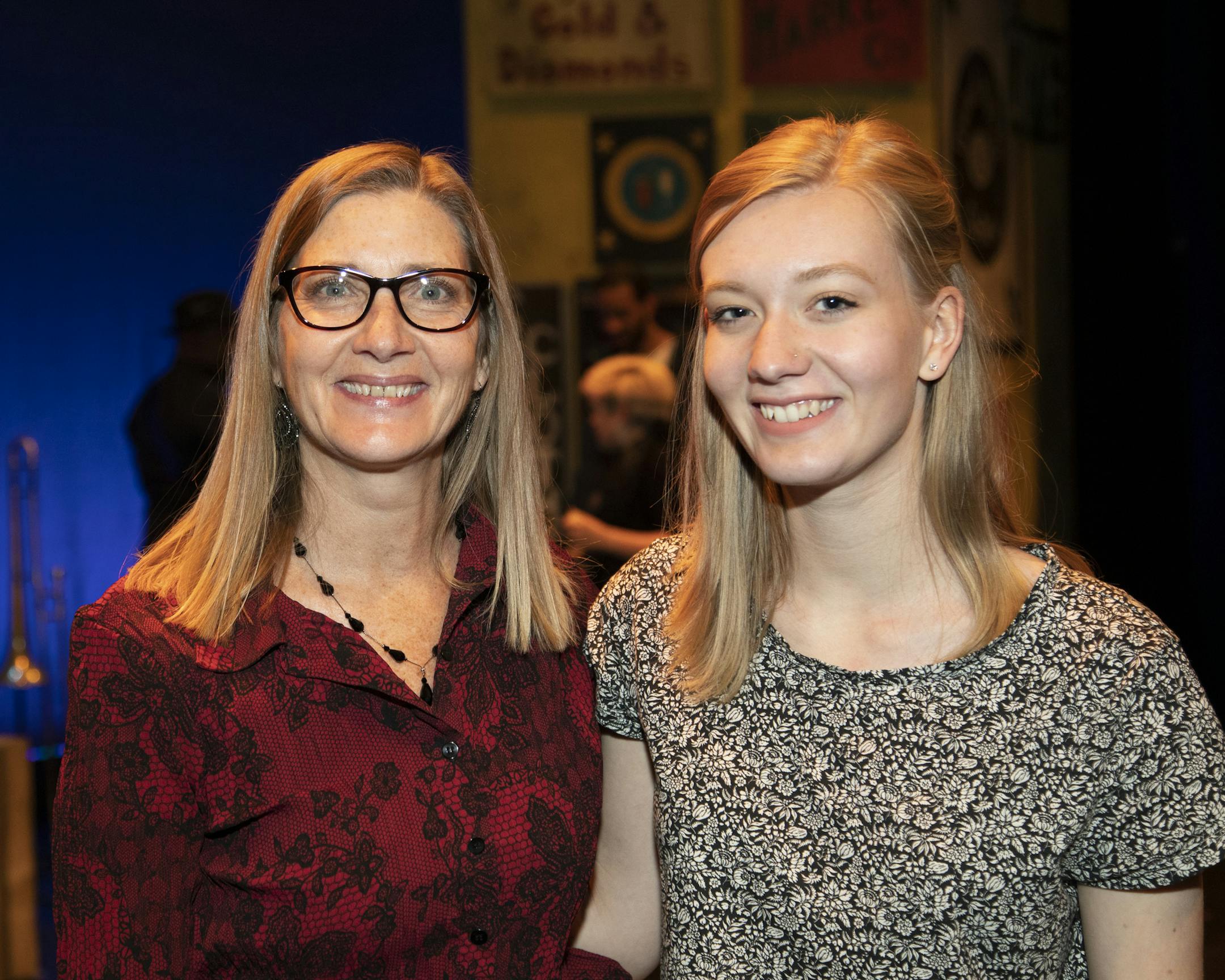 Patti and Clare Carroll.