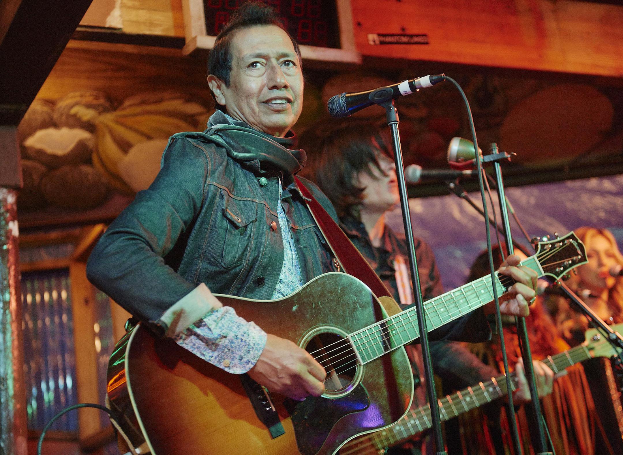 Alejandro Escovedo performs his annual show at Maria's Taco Express in Austin, Texas during the 2015 South by Southwest music festival. ] (SPECIAL TO THE STAR TRIBUNE/TONY NELSON)