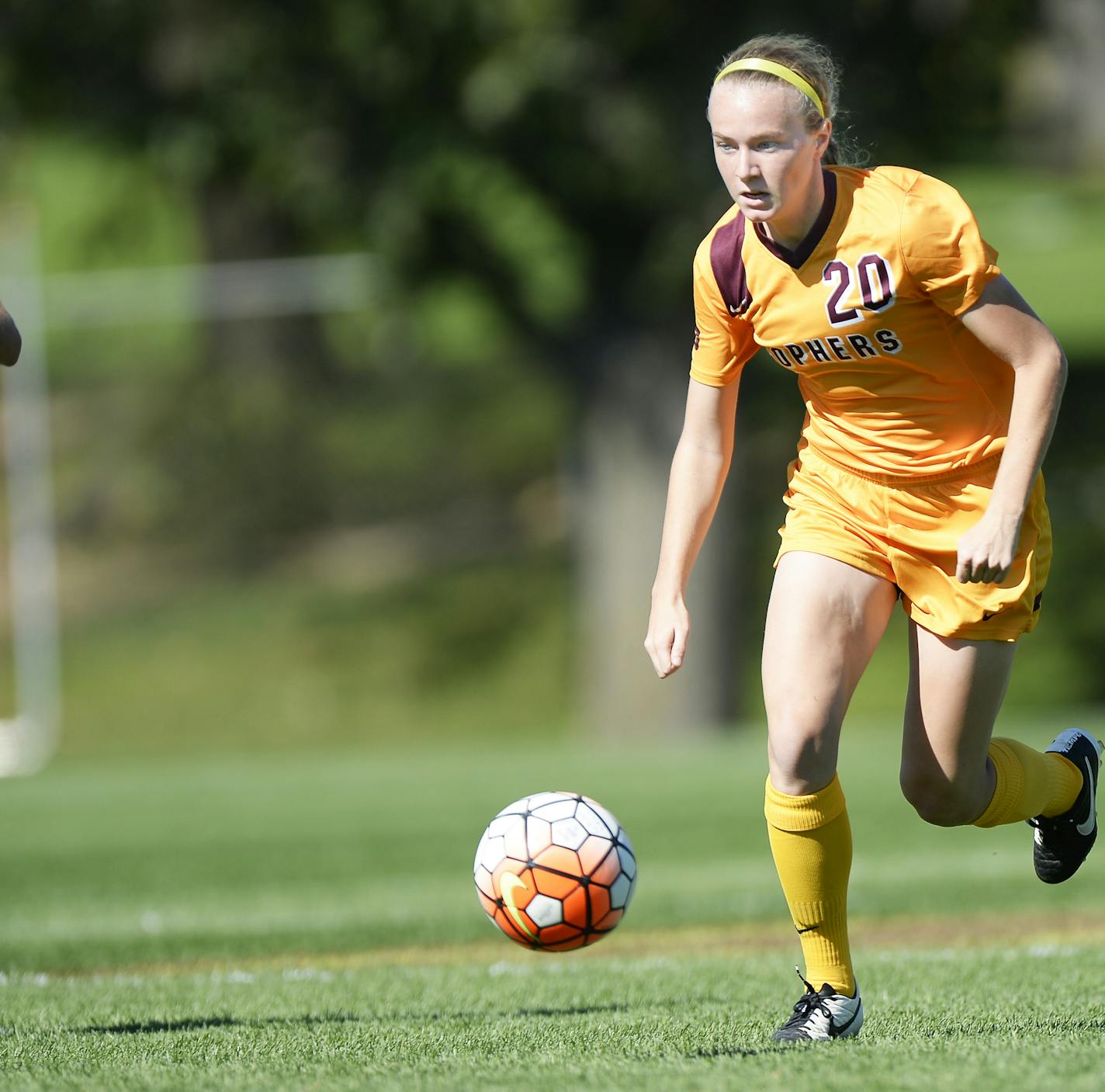 April Bockin, Gophers soccer.