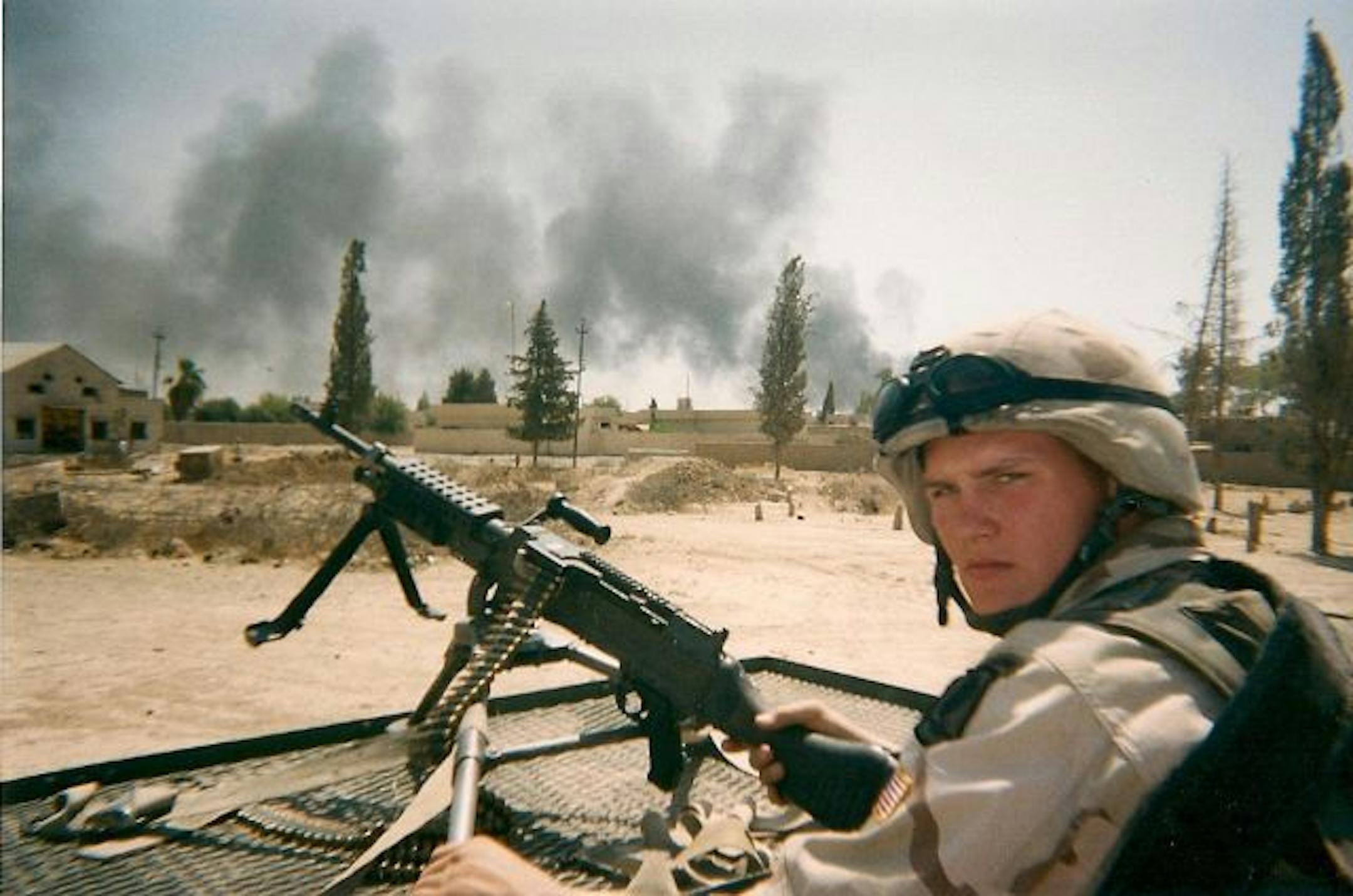 Patrick Nelson has spent time in Iraq and Afghanistan.