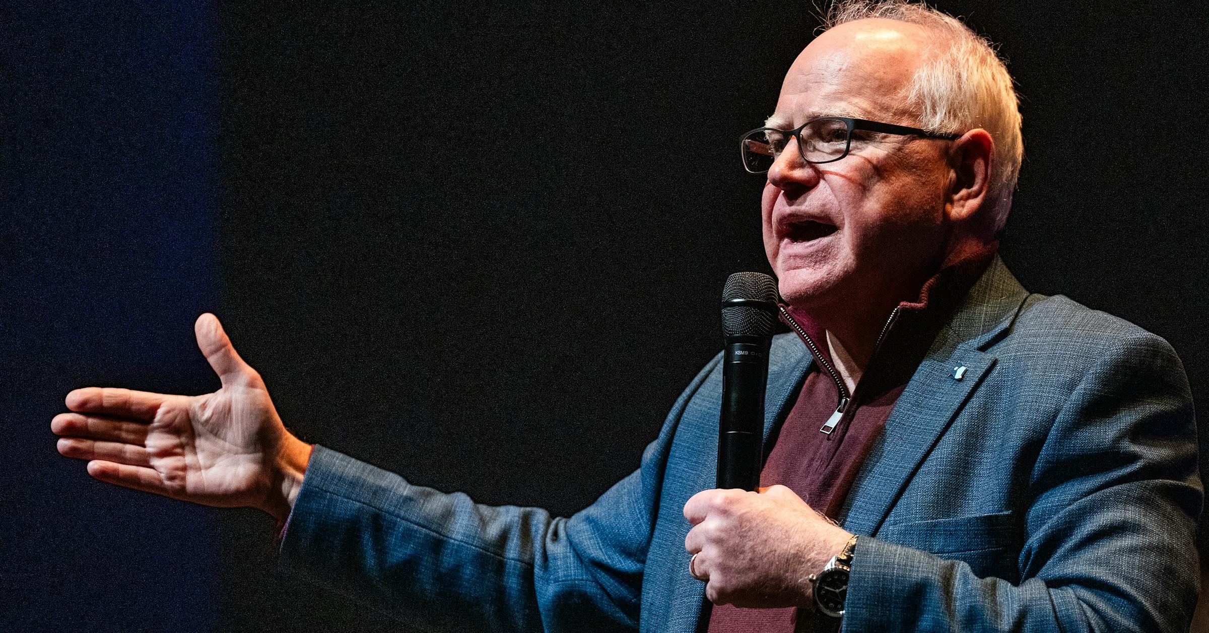 Ist Tim Walz im Kapitol genauso engagiert wie frühere Gouverneure? ...