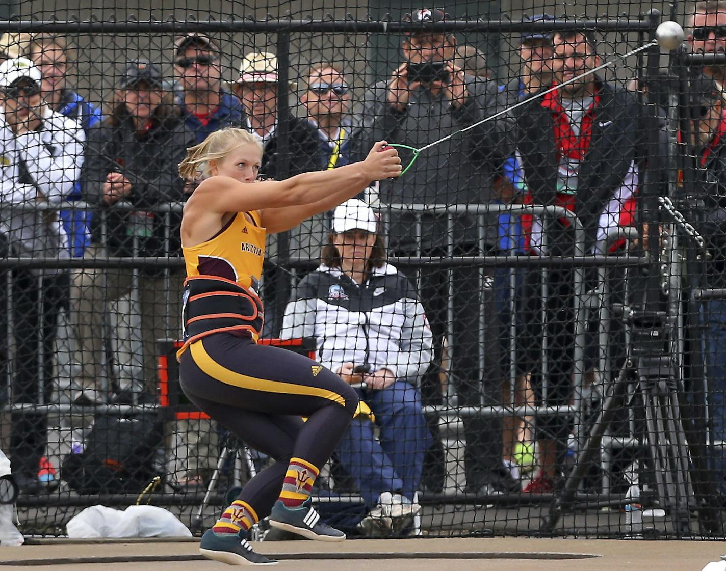 St. Francis' Maggie Ewen is a multiple NCAA throws champion, and competing this week at the U.S. Championships.