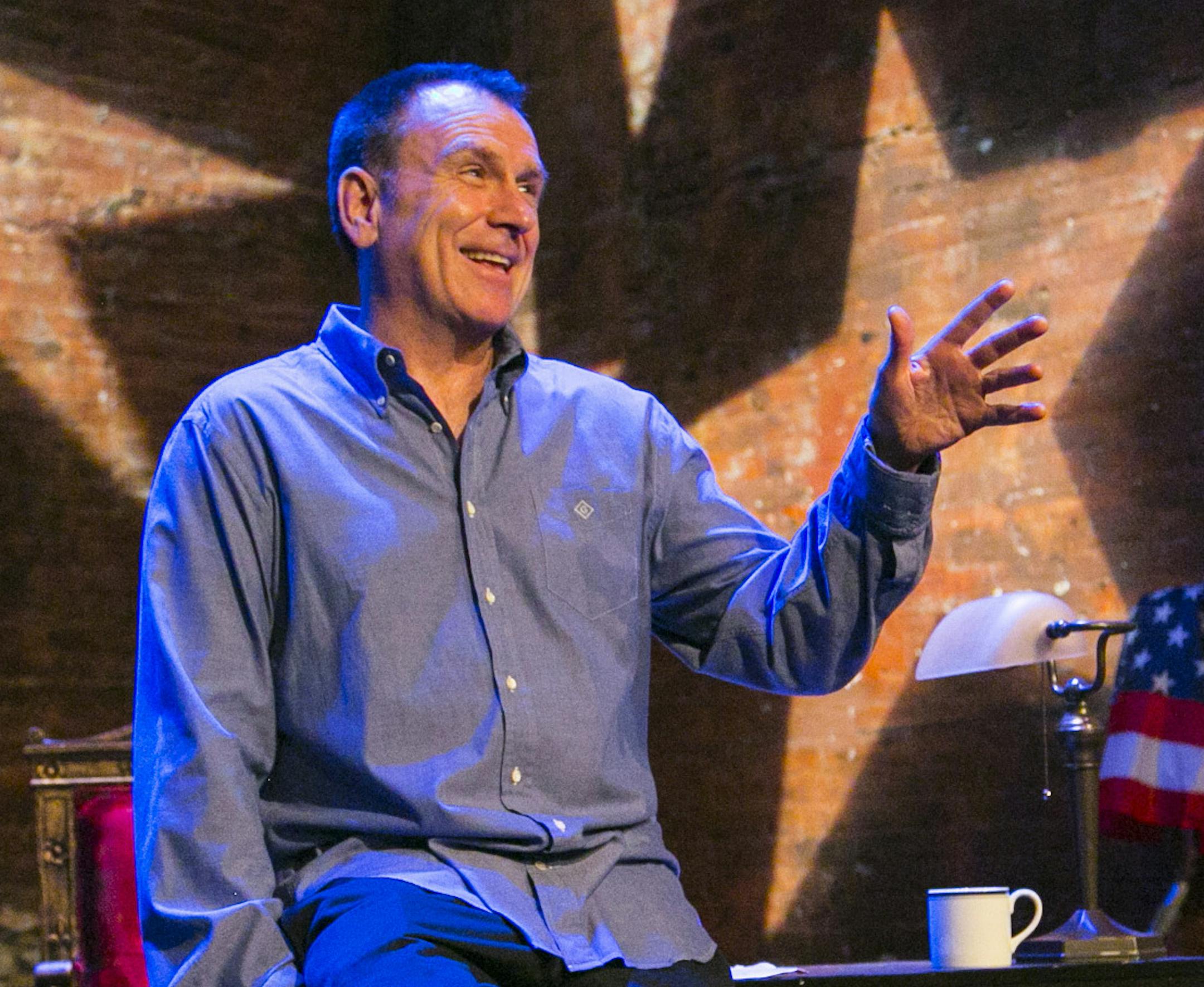 Photo by Mike Lavoie, copyright 2013 Colin Quinn in "Unconstitutional."