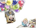 Sack cartoon: The rise of Bernie Sanders