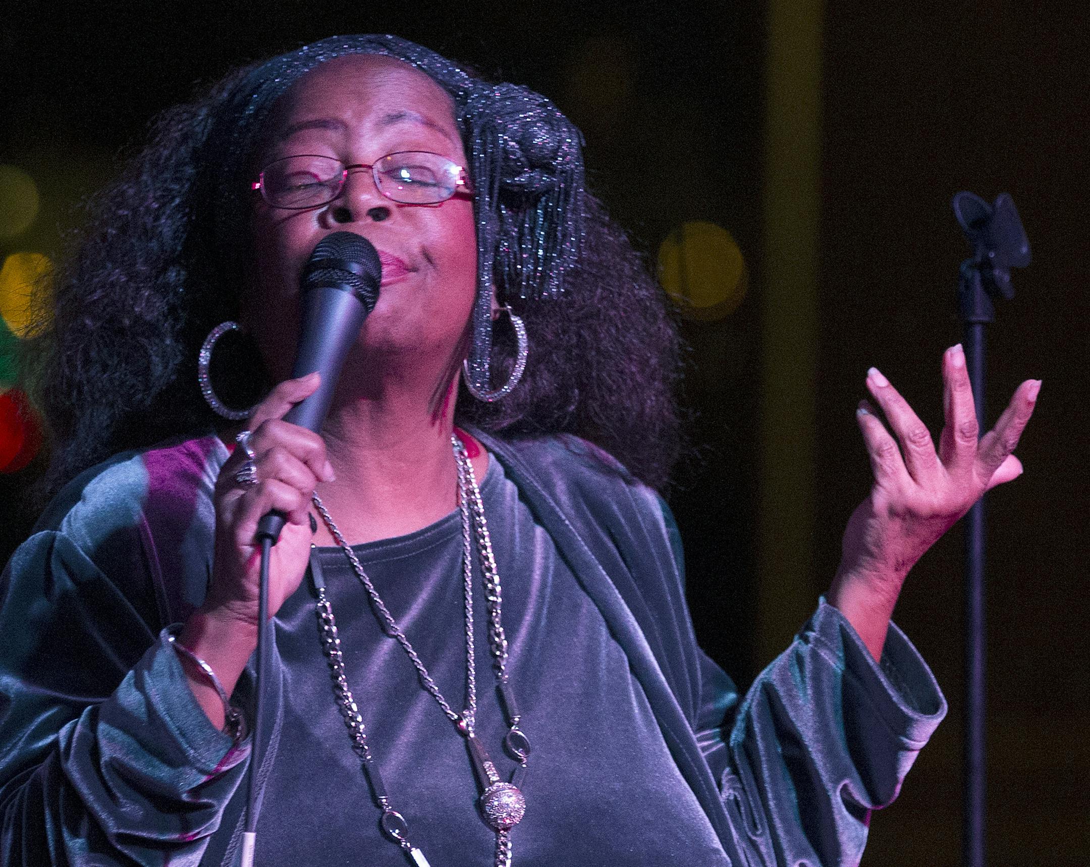 ] CARLOS GONZALEZ cgonzalez@startribune.com - January 31, 2016, Fridley, MN, Crooners, new music spot in Fridley focusing on their new Dunsmore Room w its Bosendorfer piano. concert. w Dan Chounaird on piano and singer Debbie Duncan.