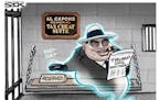 Sack cartoon: Trump Organization indictment