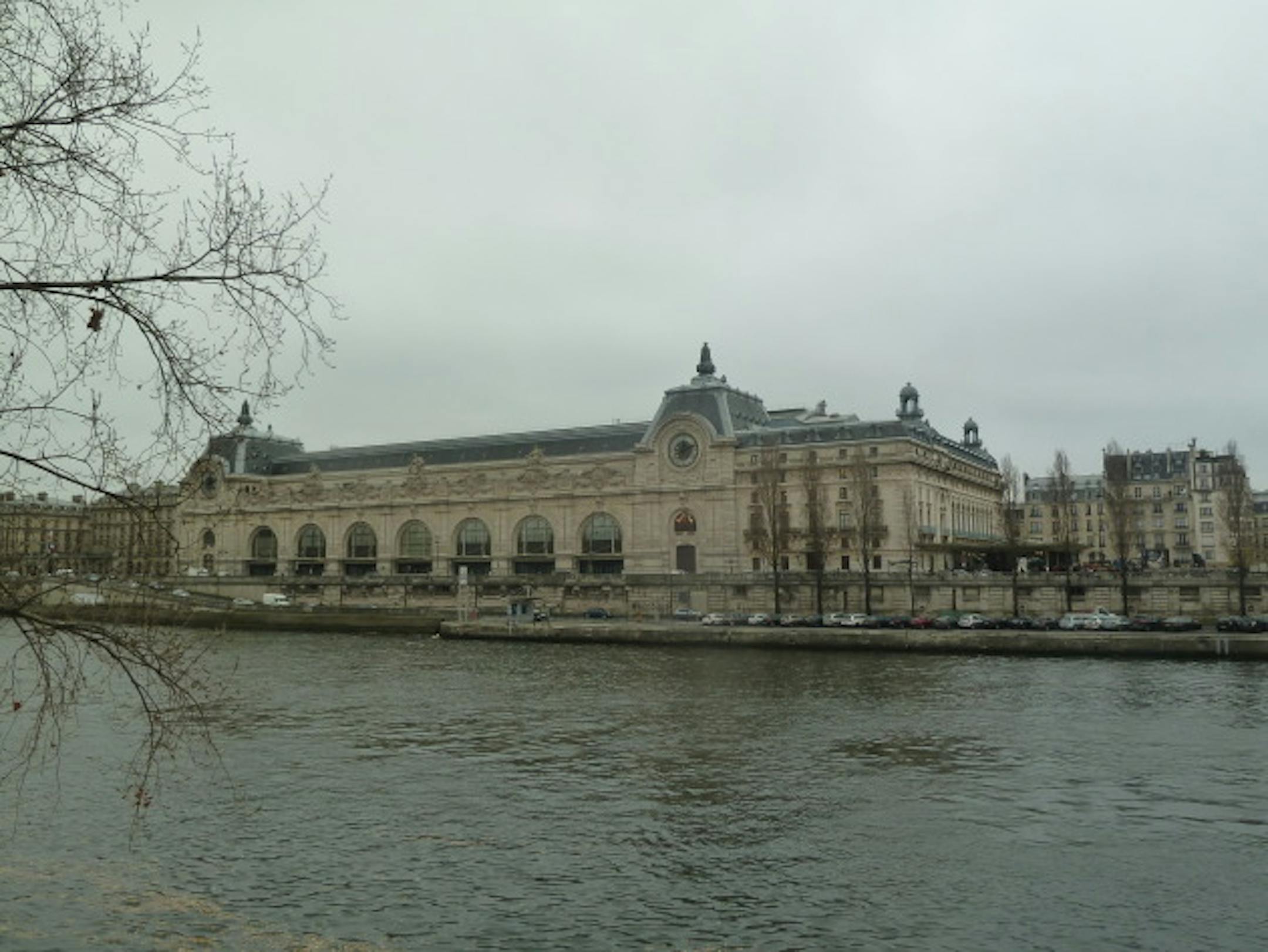 Musee D'Orsay from across the Seine