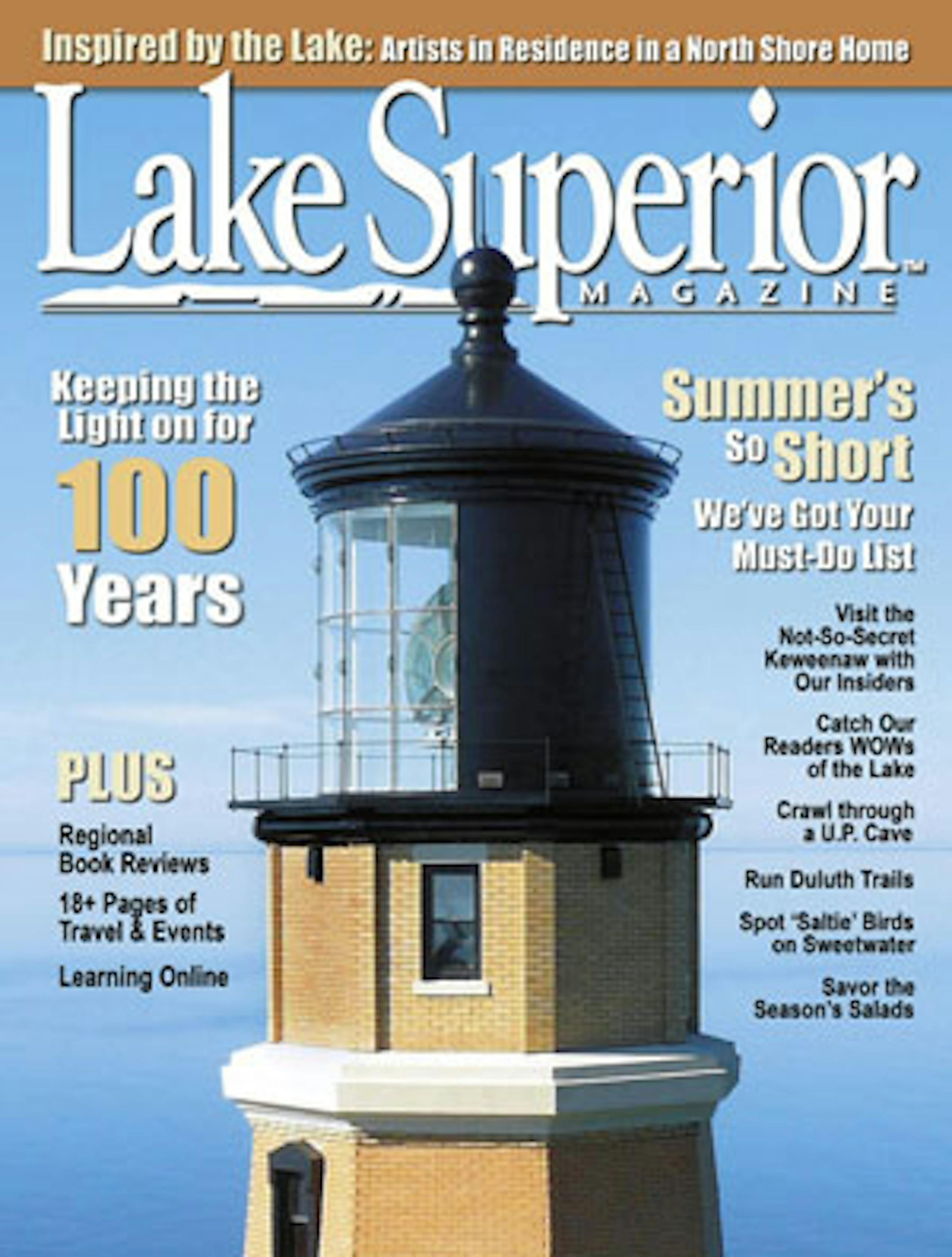 A backpacker hikes a cobblestone beach near Au Sable Point in Pictured Rocks National Lakeshore near Grand Marais, Mich.