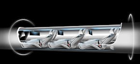 An image released by Tesla Motors, is a sketch of the Hyperloop capsule with passengers onboard. . Billionaire entrepreneur Elon Musk on Monday, Aug. 