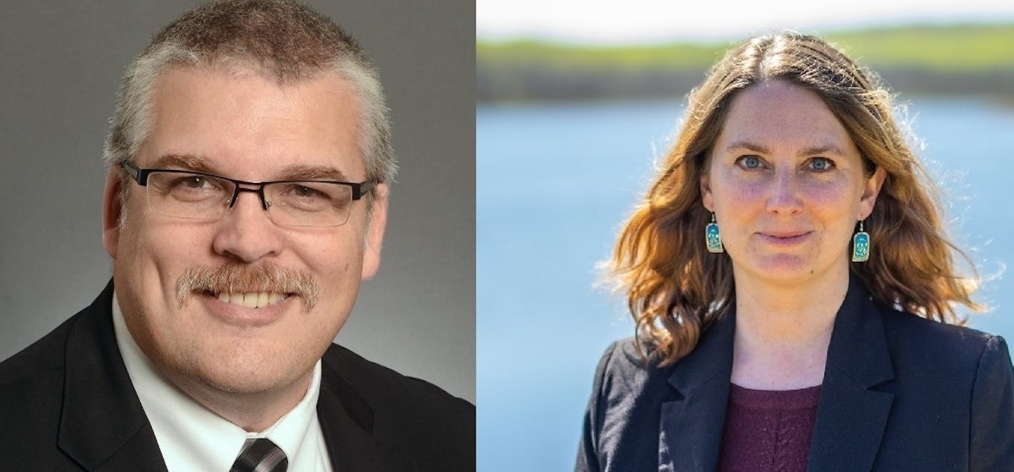 Incumbent state Sen. Erik Simonson is facing DFL-endorsed Jen McEwen in the DFL primary for the Senate District 7 seat that represents most of Duluth.