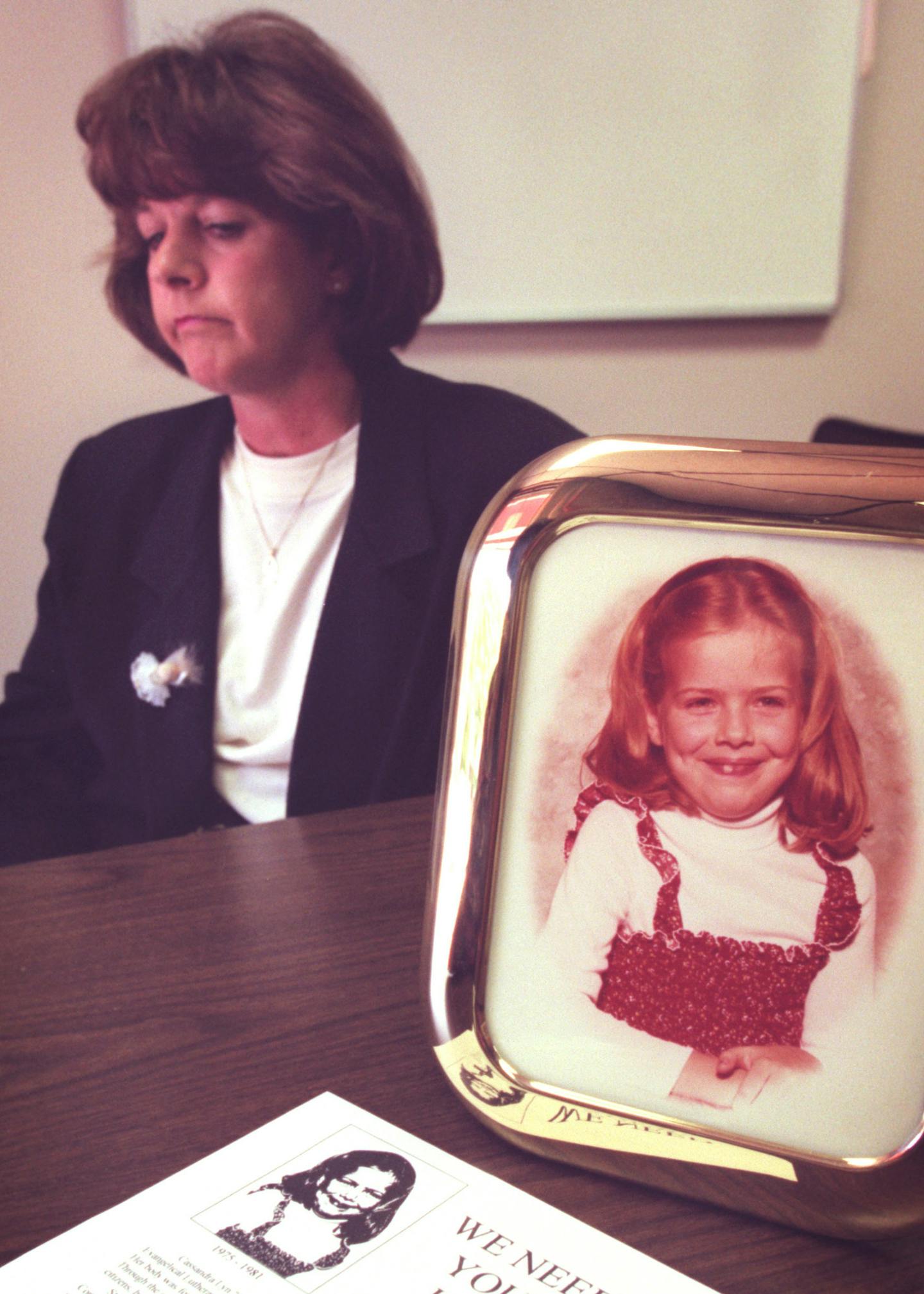 A photo from 1997 of Ellen Hansen, mother of Cassie Hansen, who was murdered in 1981. ORG XMIT: MIN2017121313300521