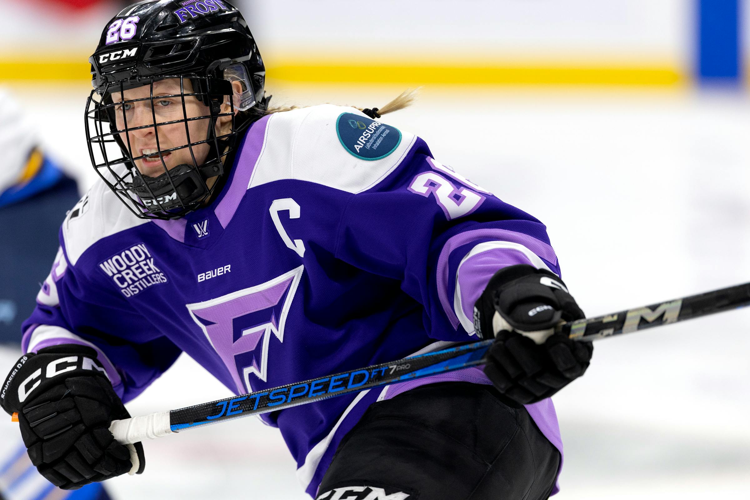 Minnesota Frost, with a shutout by Maddie Rooney, roll against Ottawa Charge