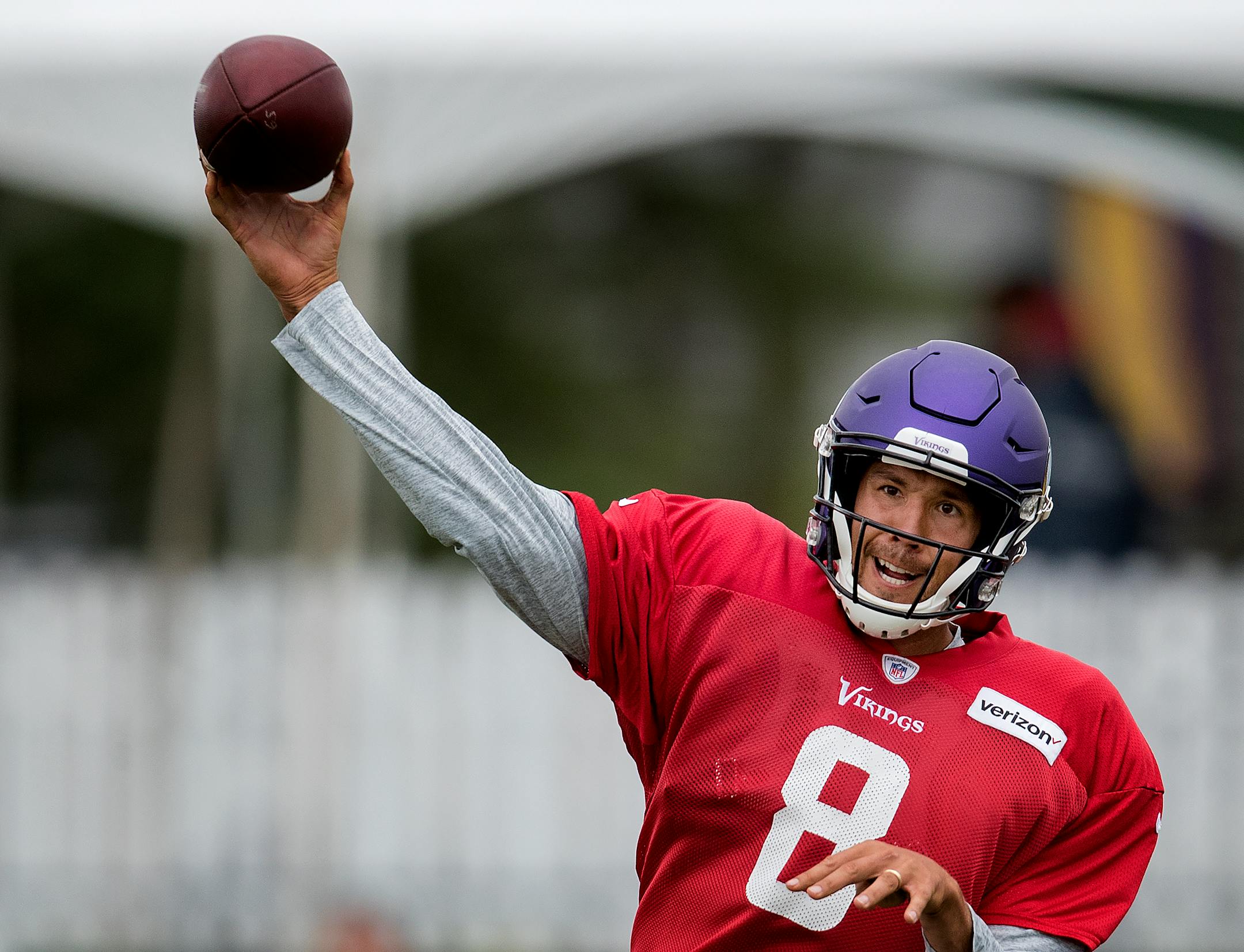 Vikings quarterback Sam Bradford is being given more leeway to change calls at the line of scrimmage.
