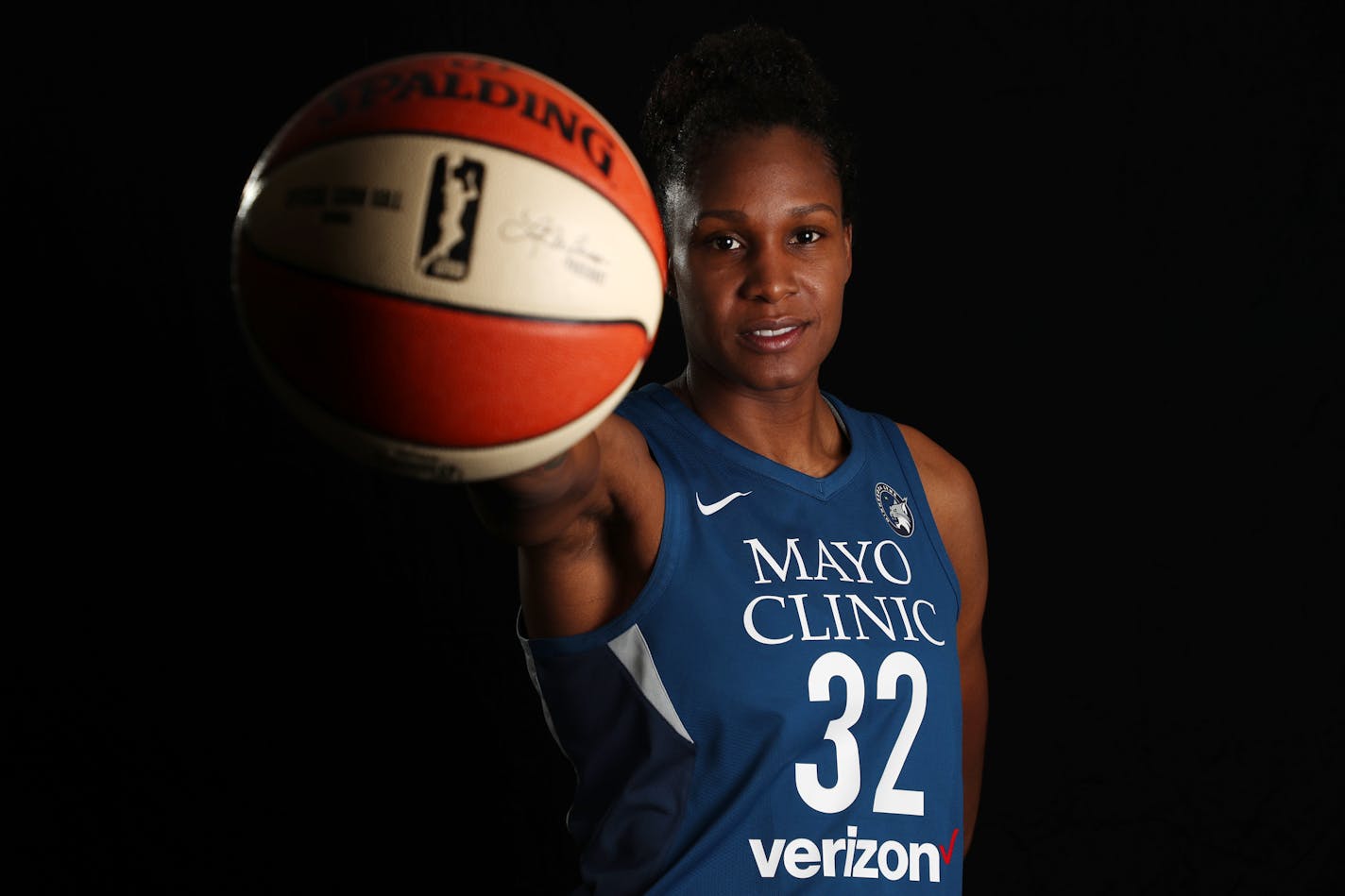 Minnesota Lynx forward Rebekkah Brunson (32). ] ANTHONY SOUFFLE • anthony.souffle@startribune.com