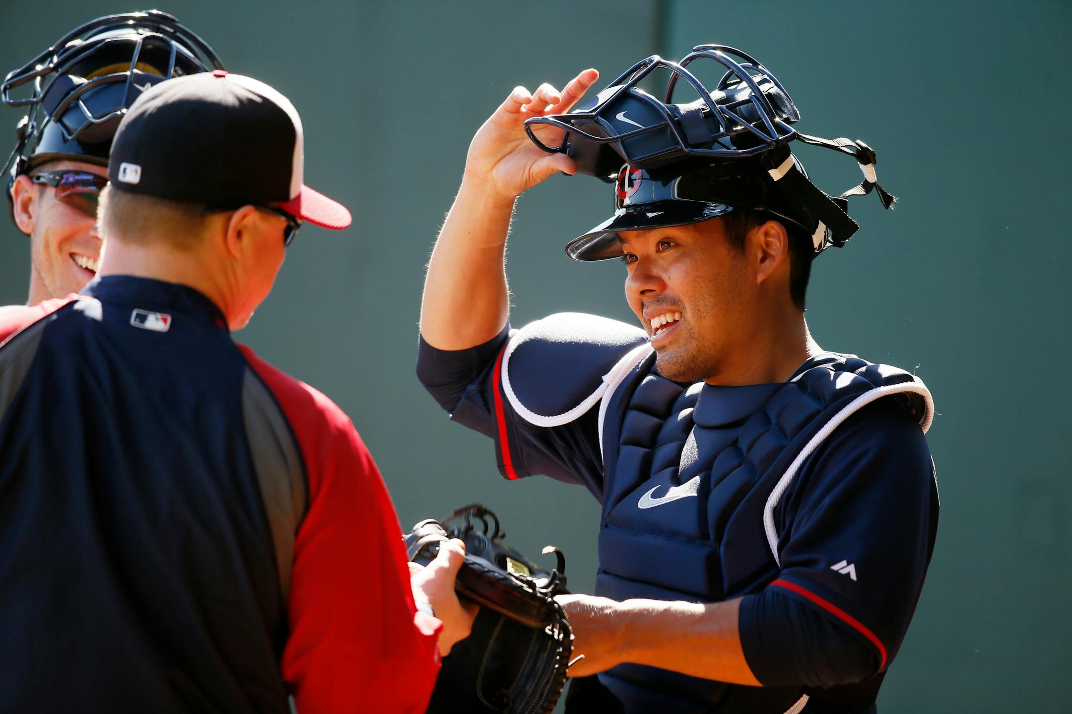 Kurt Suzuki, in Fort Myers for the beginning of spring training last month.
