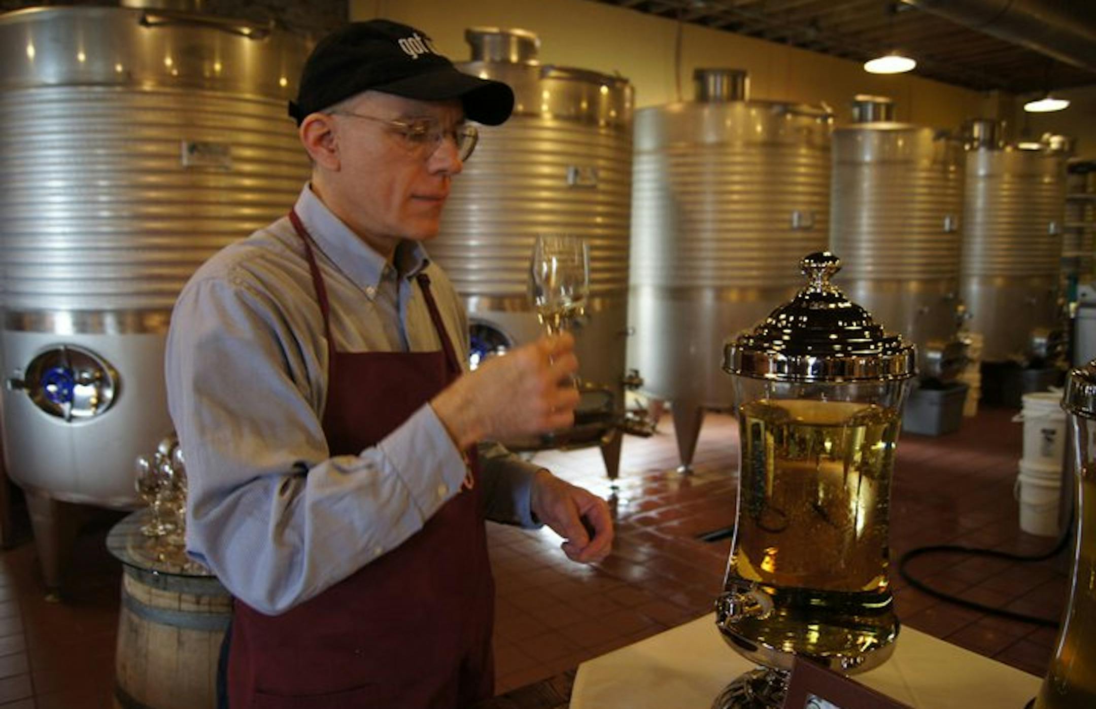 Cannon River winemaker Vincent Negret, who comes from a line of winemakers in South America, will pour and talk about the winery's offerings at the next Lakeville Wine Academy event.