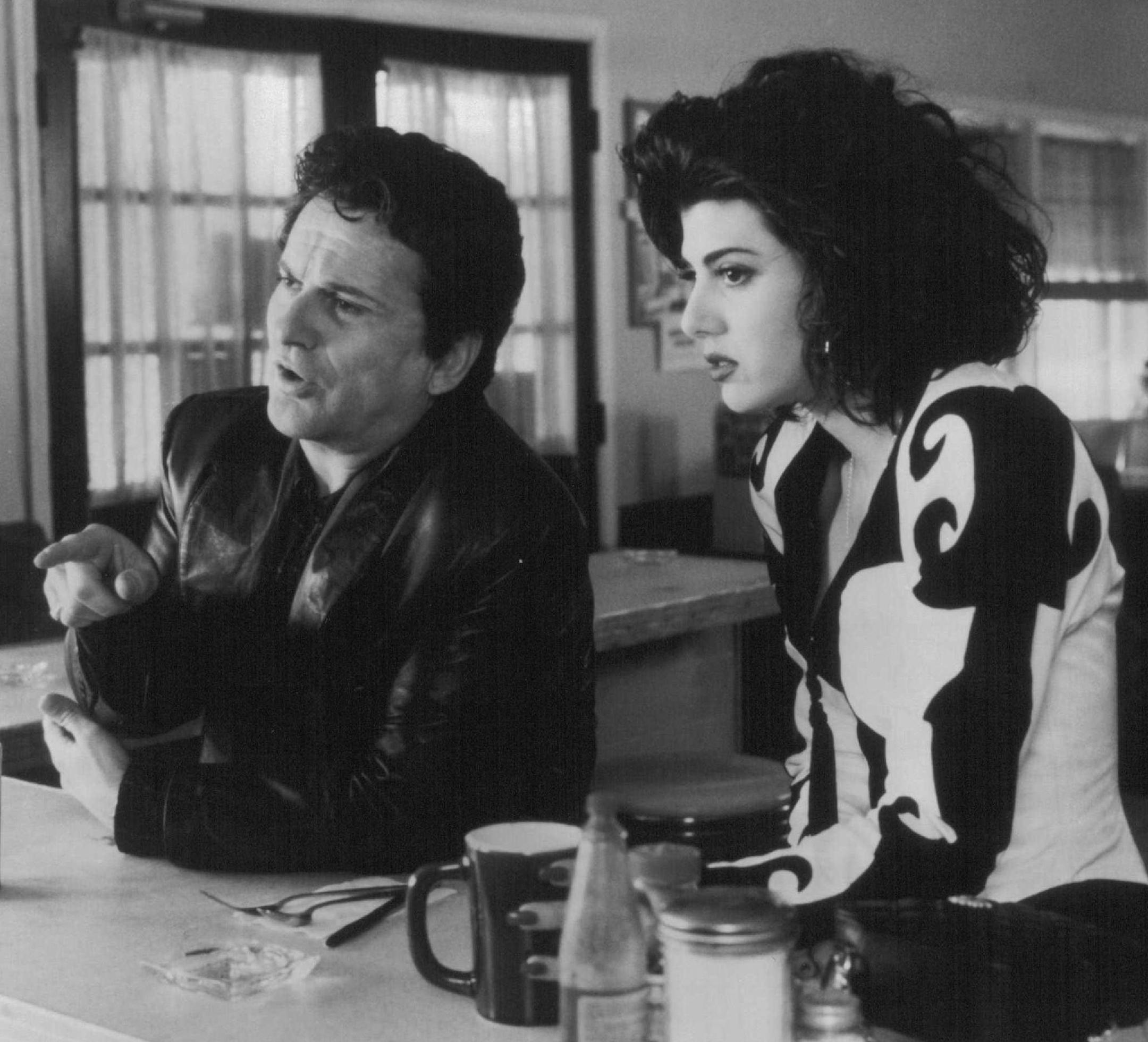 Twentieth Century Fox My Cousin Vinny Academy Award winner Joe Pesci is Vincent Gambino, a feisty but inexperienced lawyer from Brooklyn who finds himself trying a murder case in a small Southern town, and Marisa Tomei is his fiery girlfriend Lisa, in "My Cousin Vinny," the new comedy written by Dale Launer and directed by Jonathan Lynn. Ben Glass