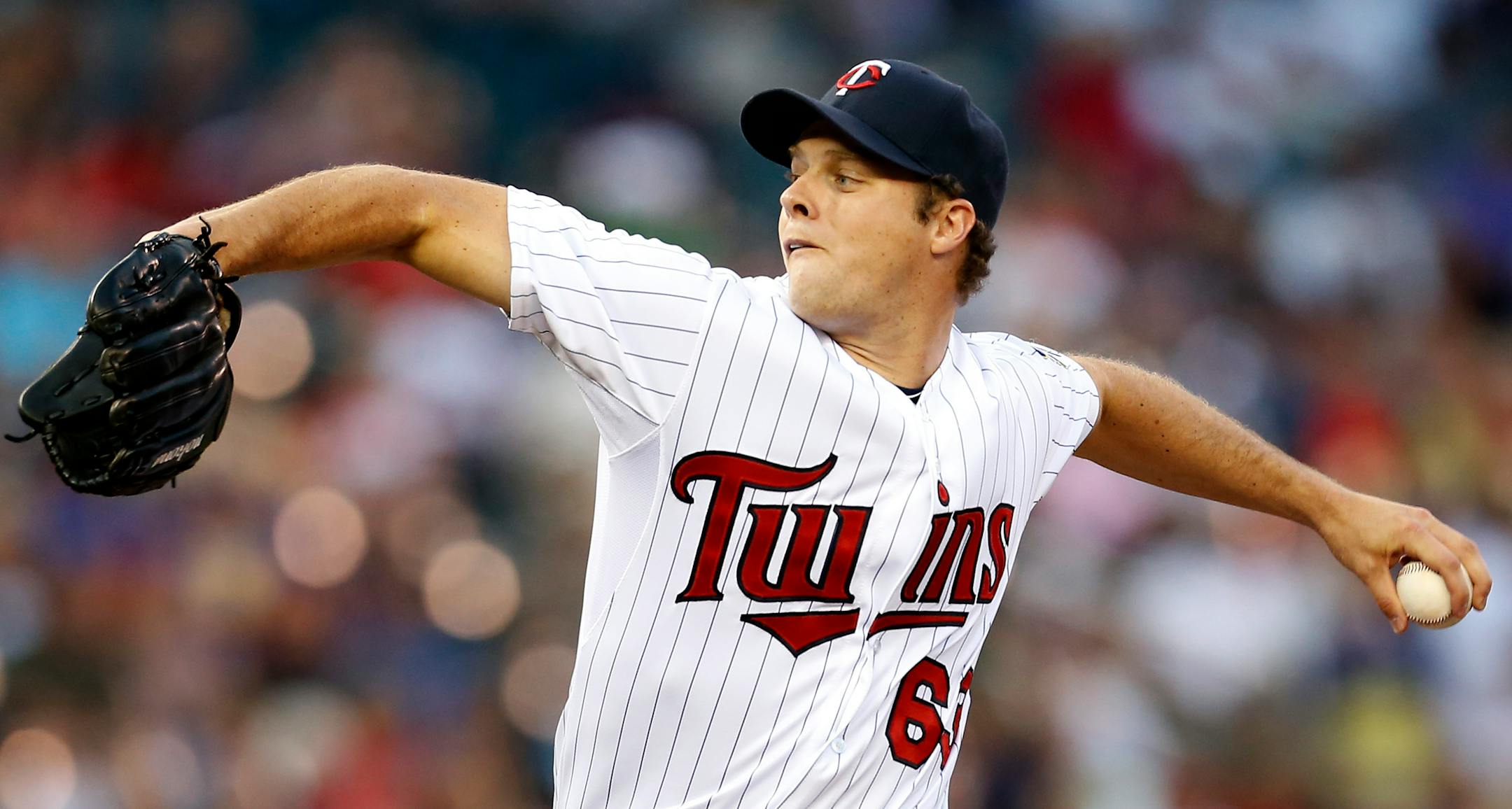 Minnesota Twins pitcher Andrew Albers