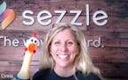Sezzle General Counsel Candice Ciresi said the company sent employees company swag, including rubber chickens, to “keep joy in the workplace.”