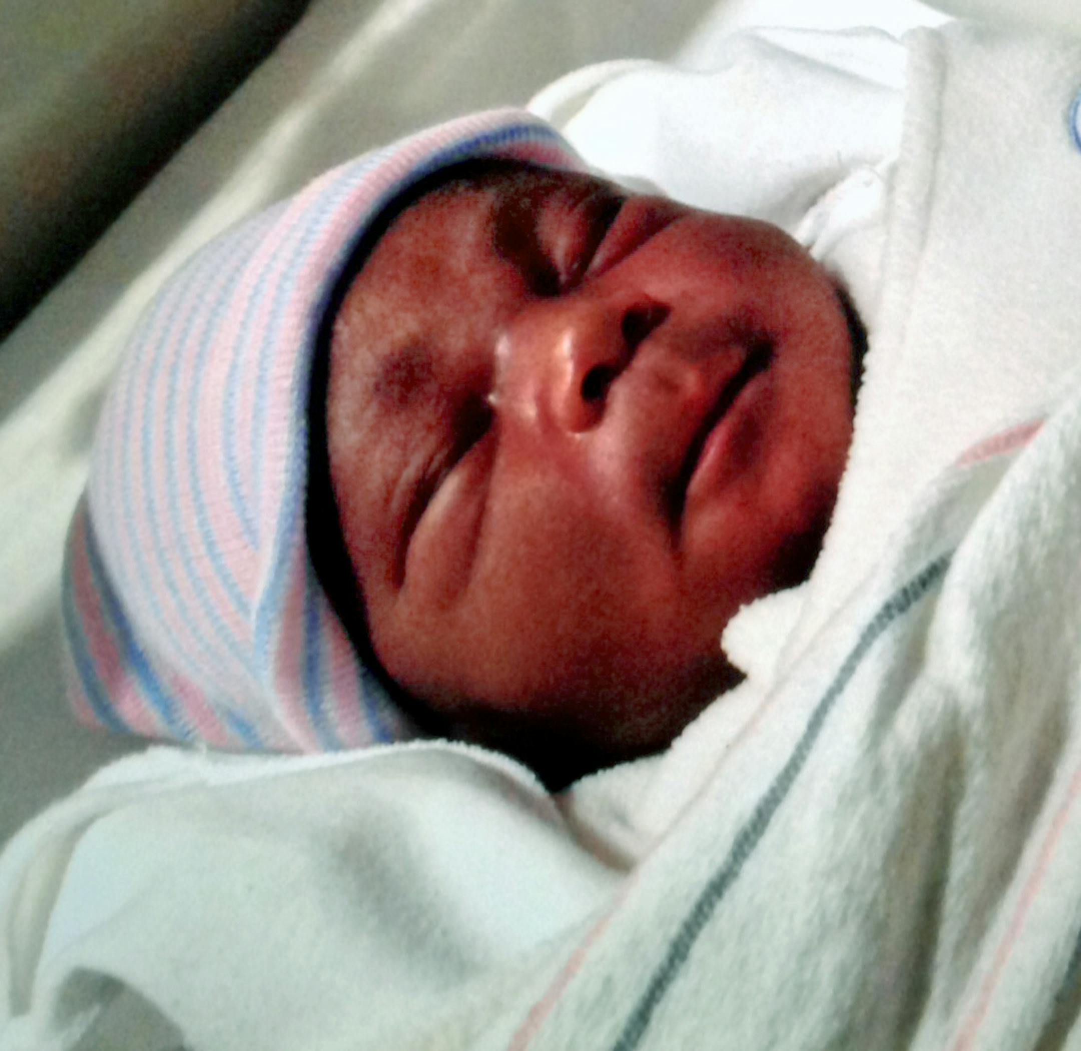 first Twin Cities baby of 2015 at 12:01 a.m. today. Yaw, a boy, was born weighing 7 pounds, 9.5 ounces and 20.25 inches in length. Mother and son are resting comfortably.